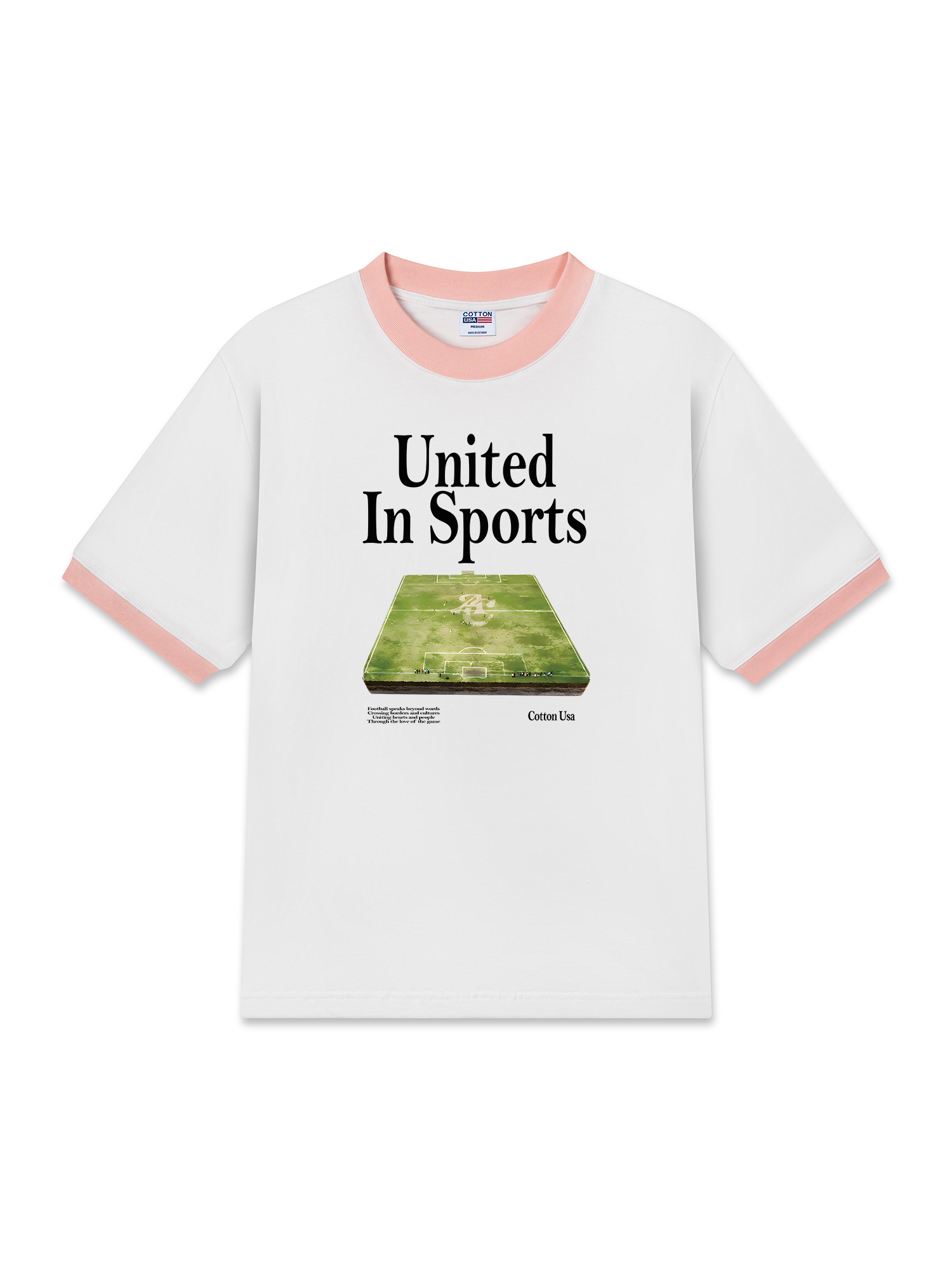 Áo Thun Ringer Relaxed Fit Soccer United In Sports