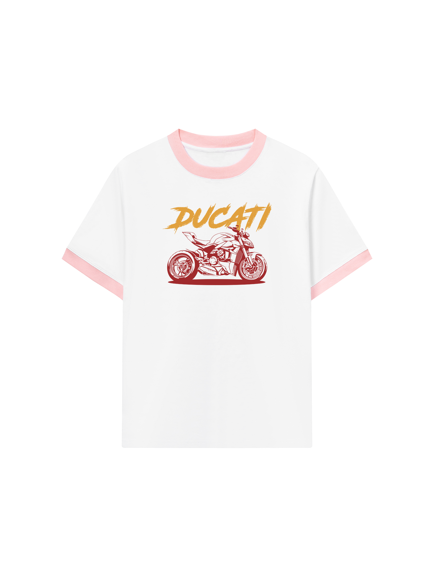 Áo Thun Ringer Relaxed Fit Ducati Spirit