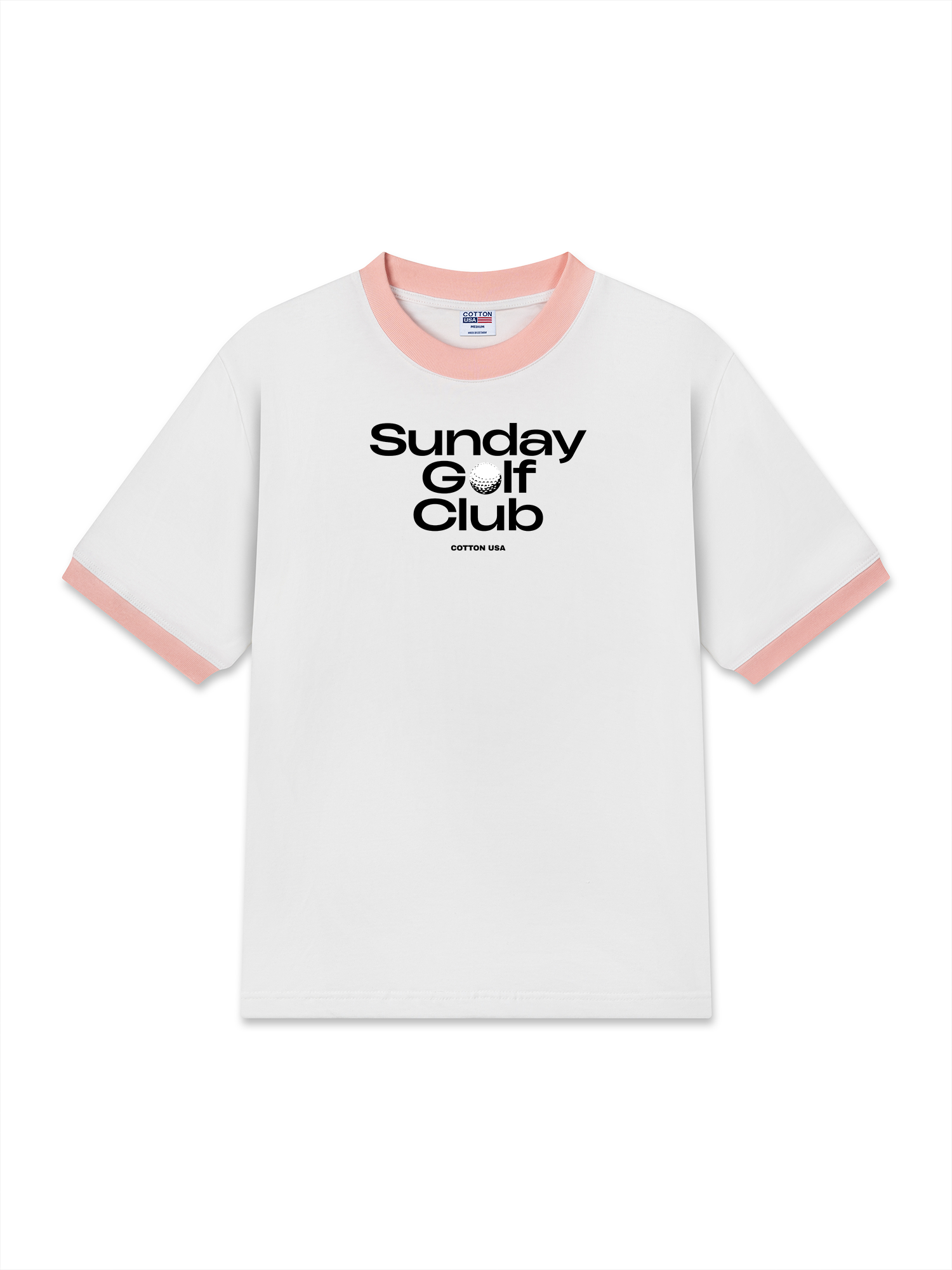 Áo Thun Ringer Relaxed Fit Golf Sunday Club