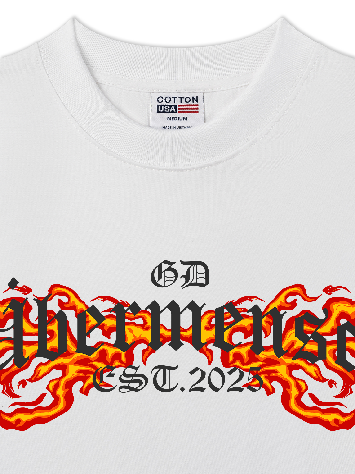 Áo Thun Relaxed Fit Idols Ubermensch Flame