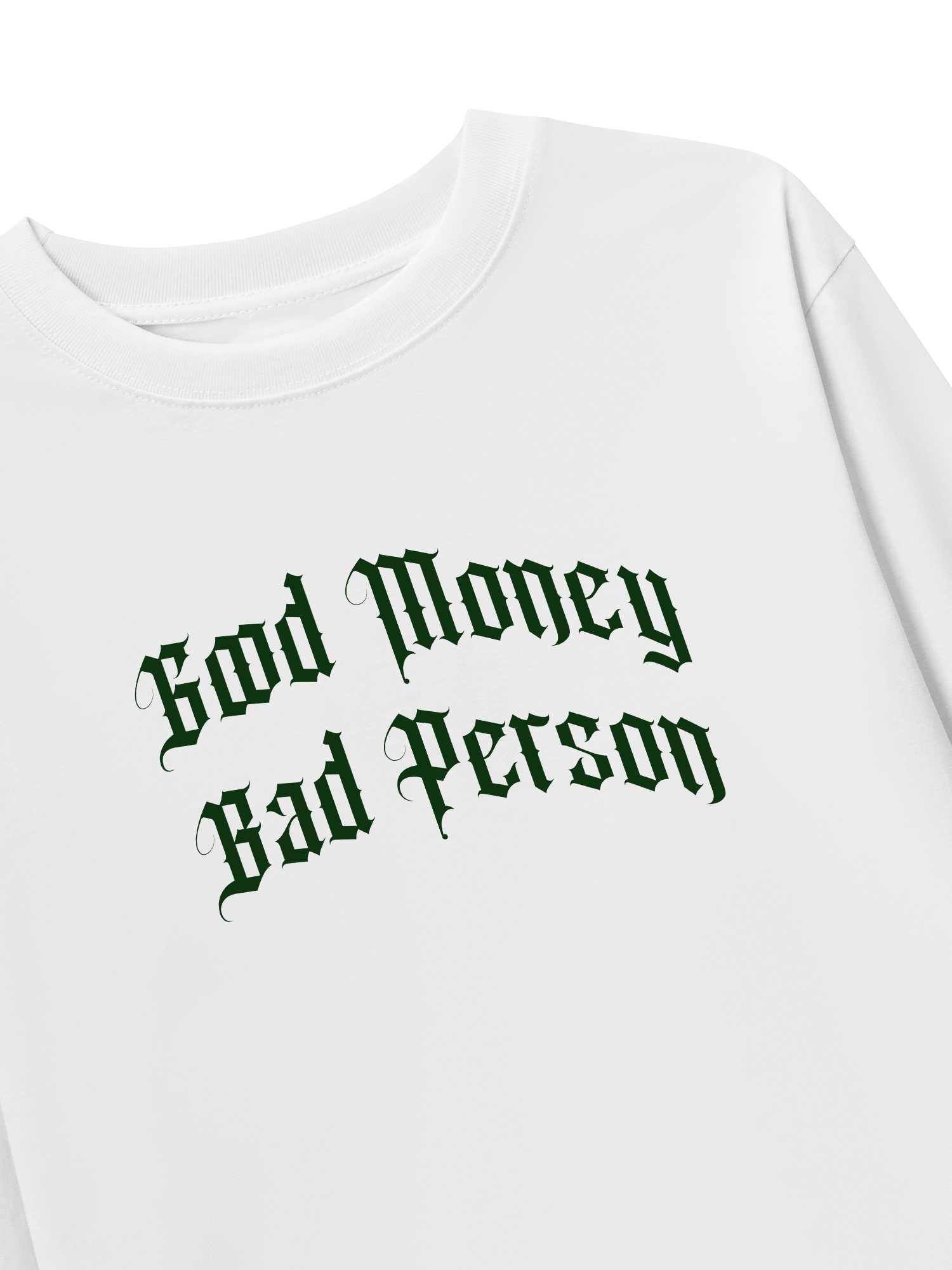 Áo Thun Dài Tay Money Bad Person