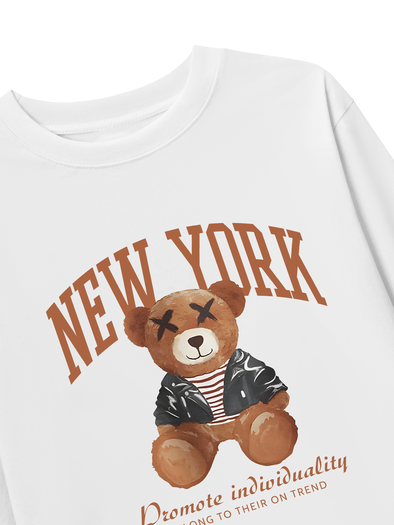 Áo Thun Dài Tay New York Teddy