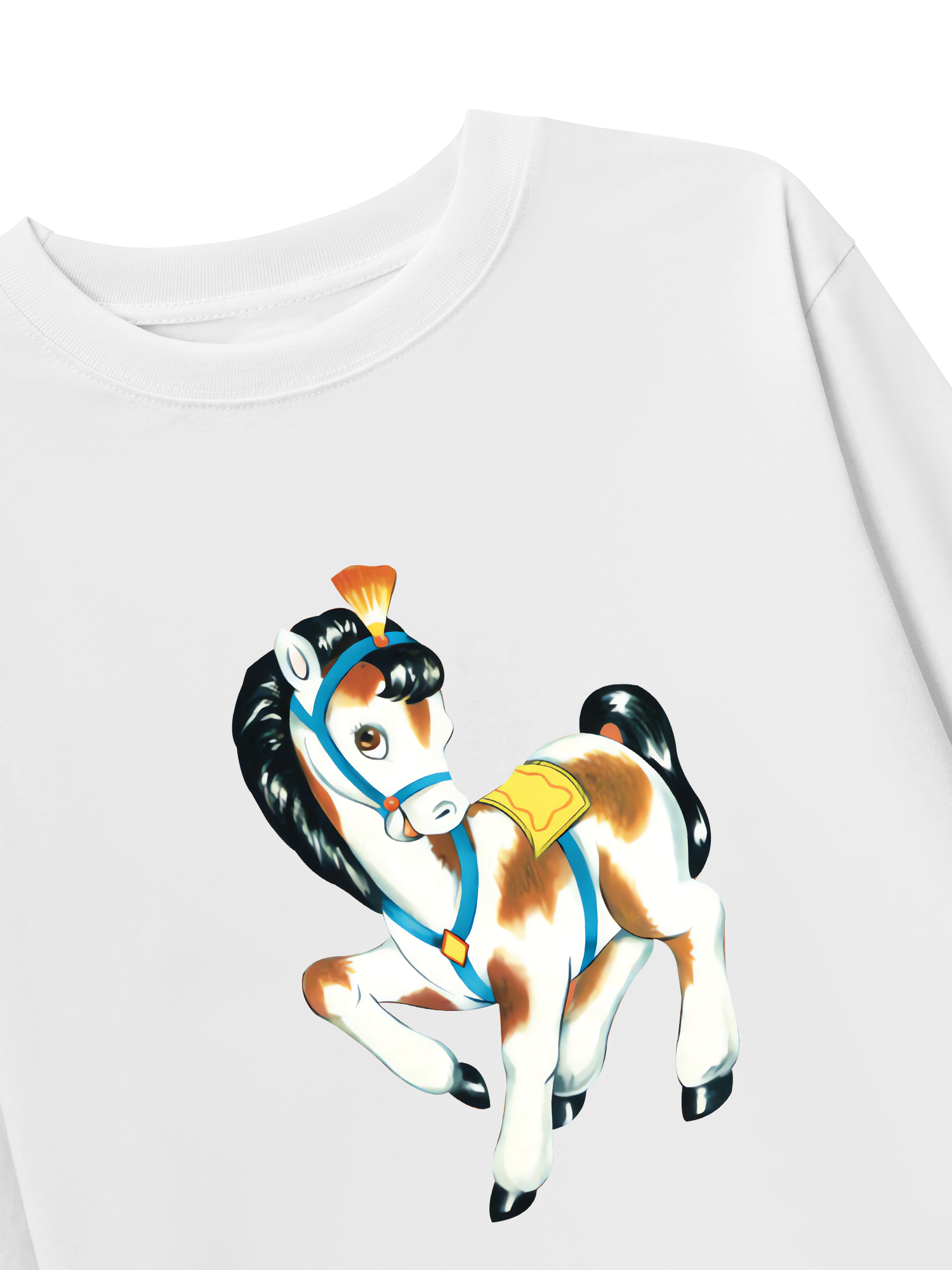 Áo Thun Dài Tay Brown Horse