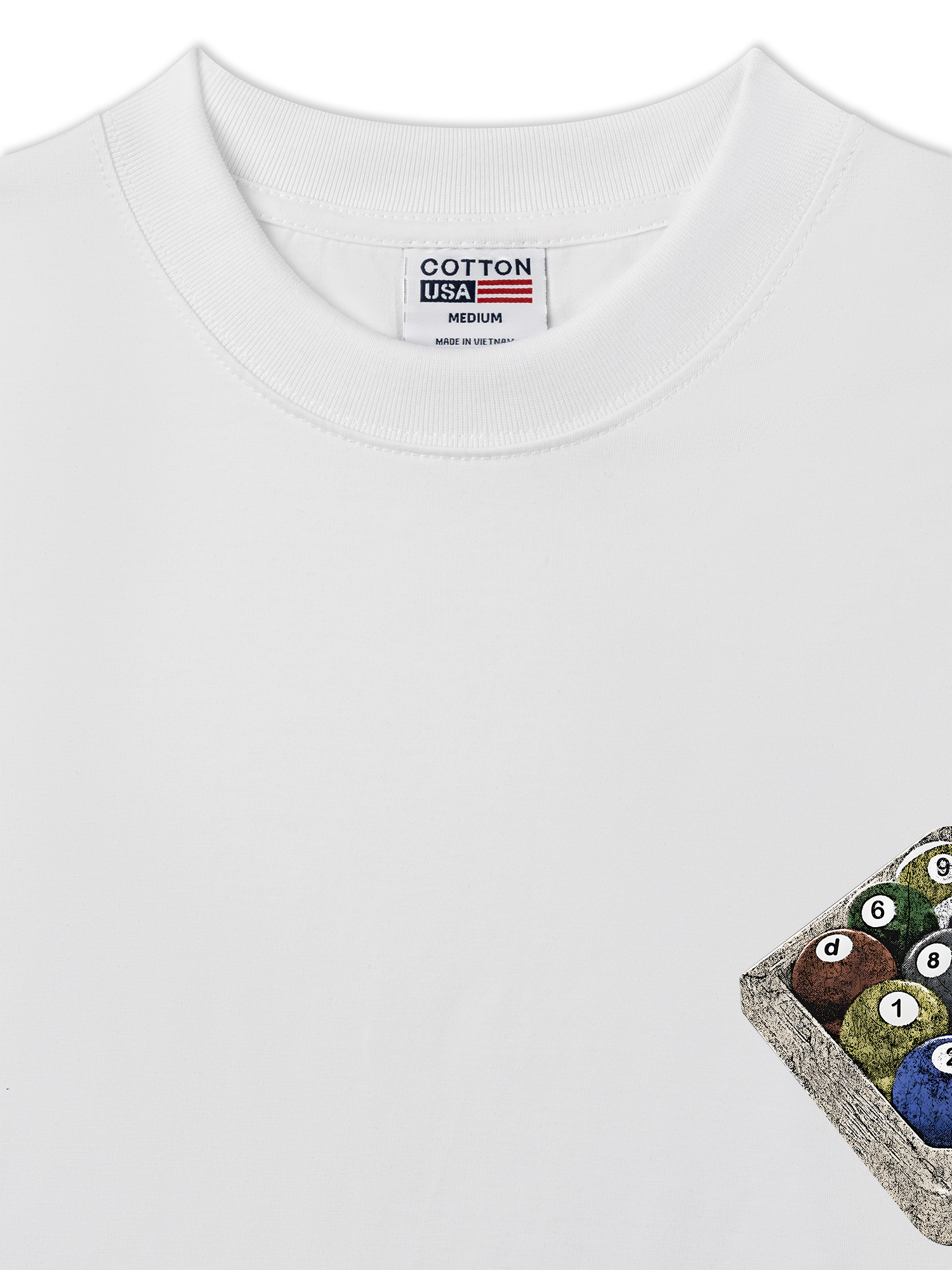 Áo Thun Relaxed Fit Billiards Rack ‘Em Up