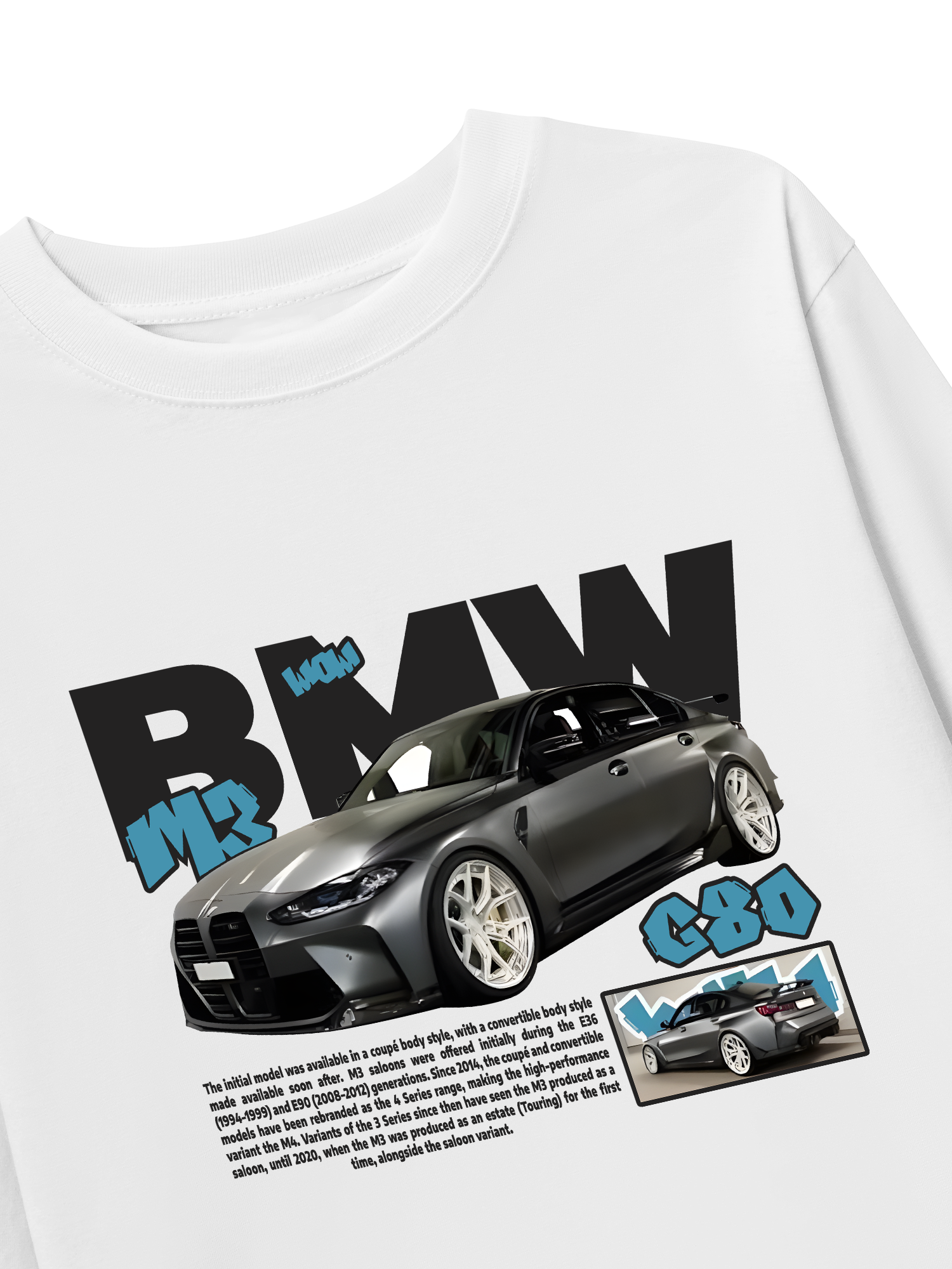 Áo Thun Dài Tay BMW M3 G80 Gravity