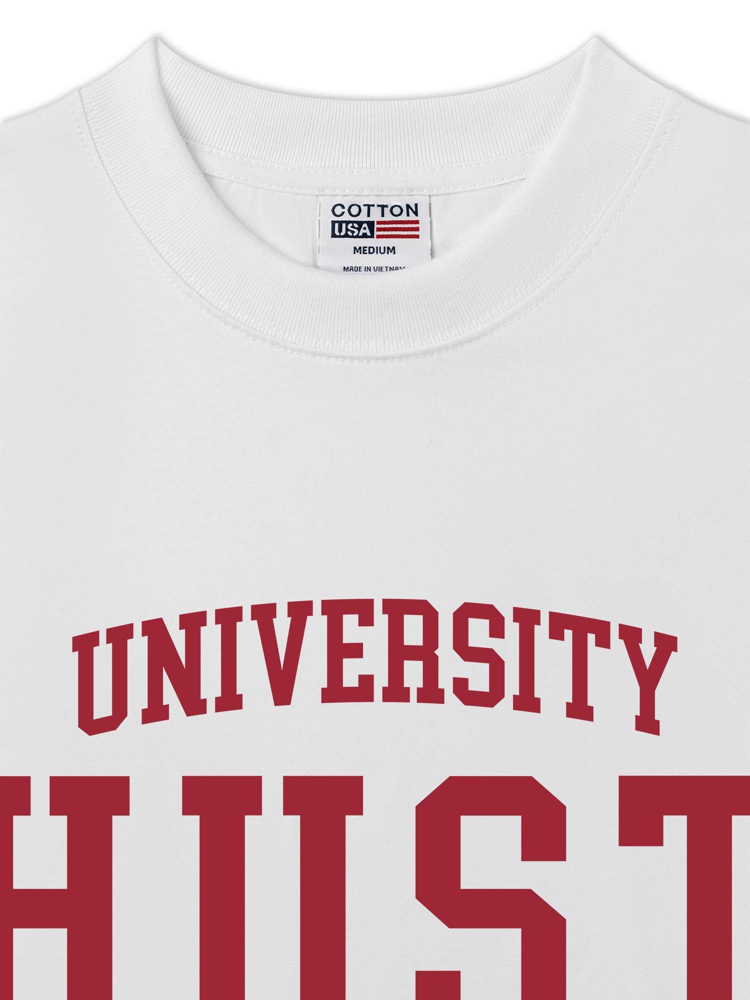 Áo Thun Relaxed Fit HUST University