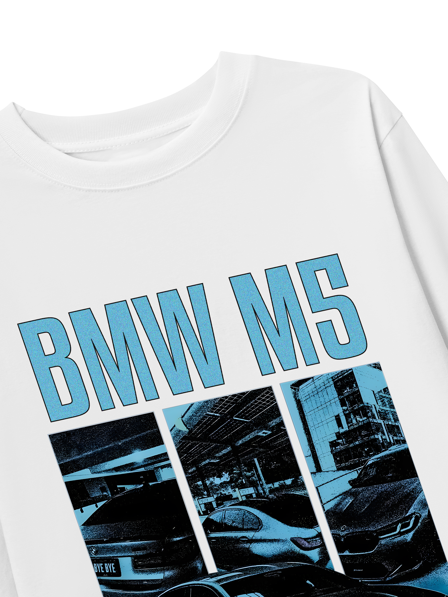 Áo Thun Dài Tay BMW M5 Dark Blue