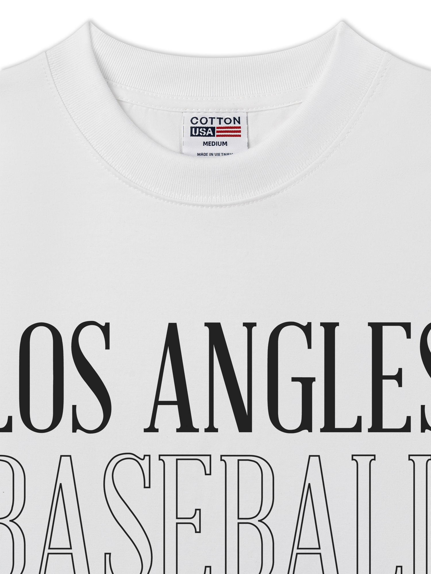 Áo Thun Relaxed Fit Baseball Basic Los Angles