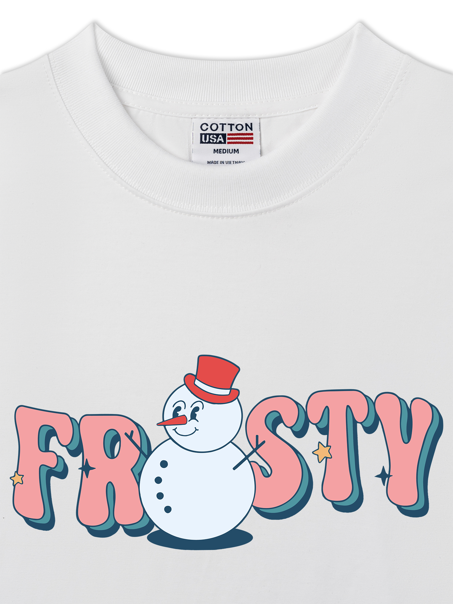 Áo Thun Relaxed Fit Frosty Snowman
