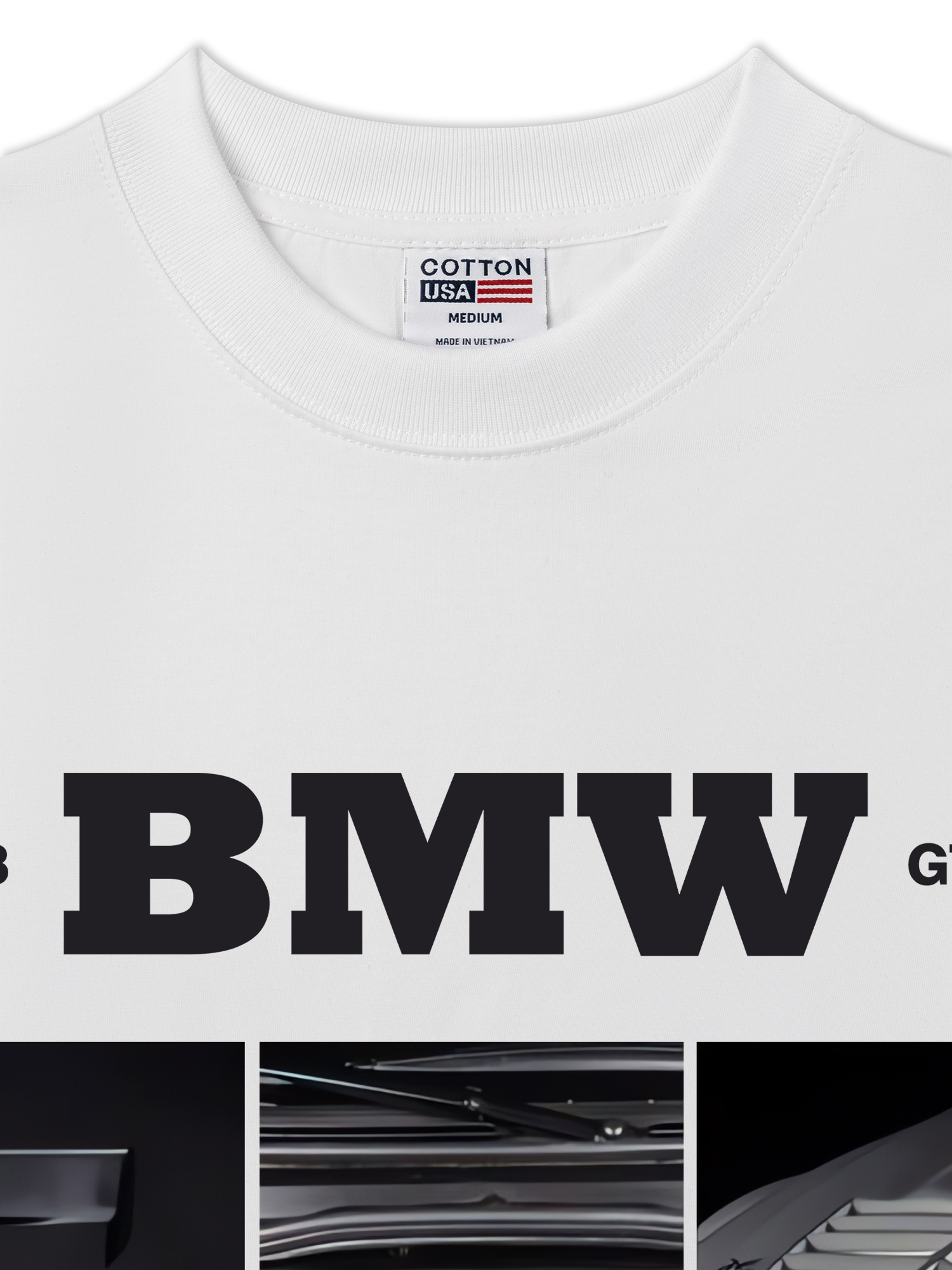 Áo Thun Relaxed Fit BMW M3 GTR Silver