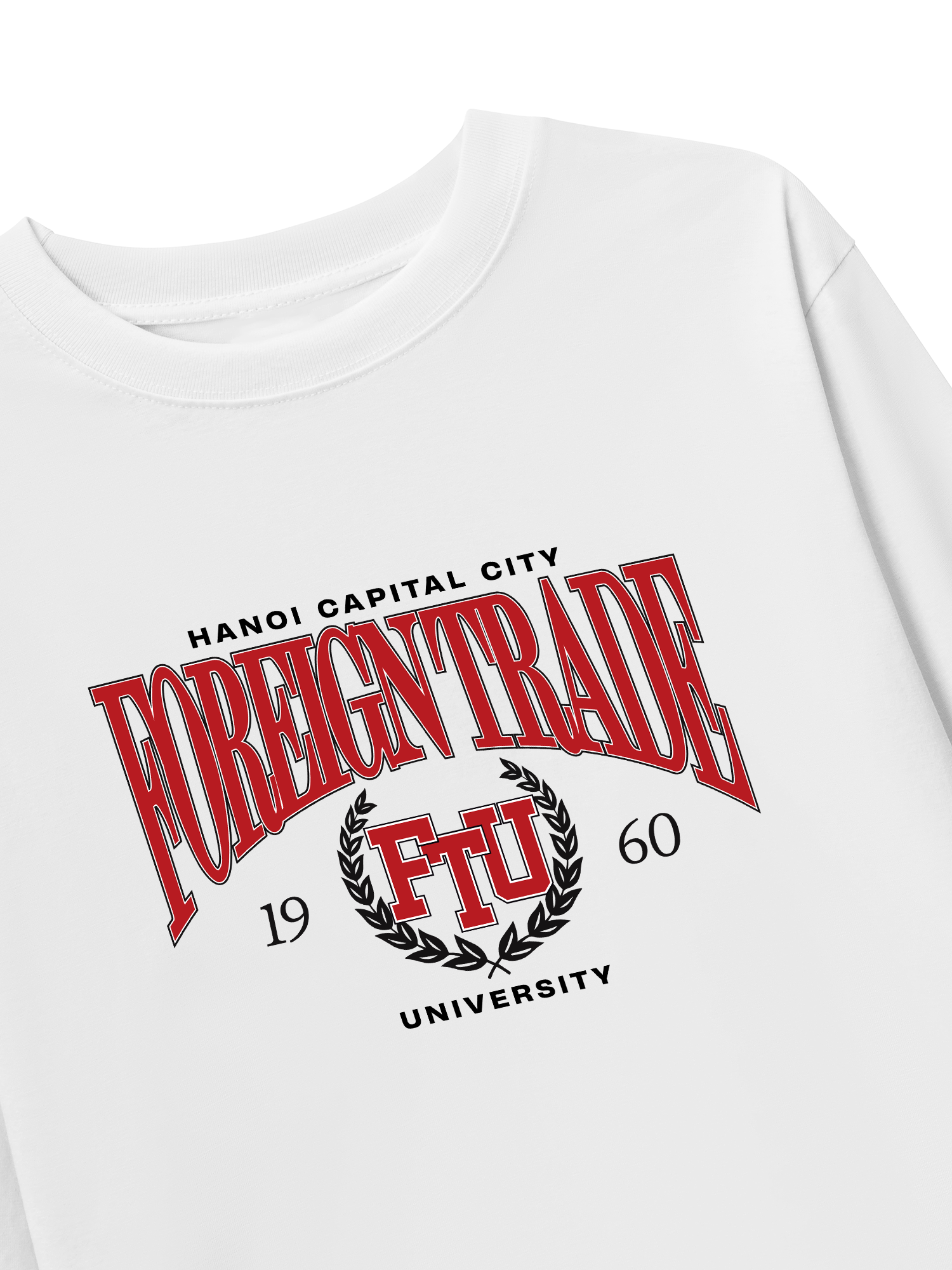 Áo Thun Dài Tay Foreign Trade University