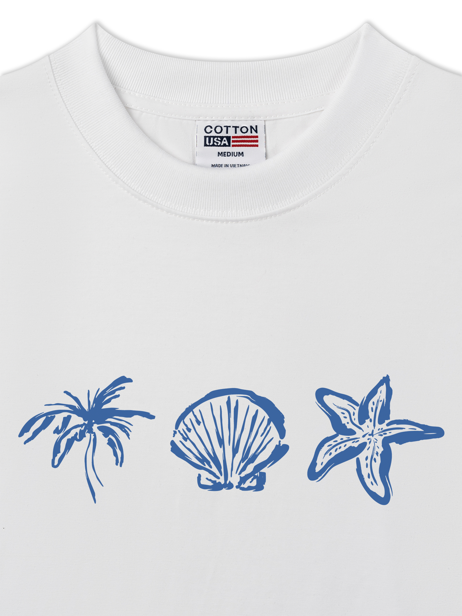 Áo Thun Relaxed Fit Tropical Sea You Soon