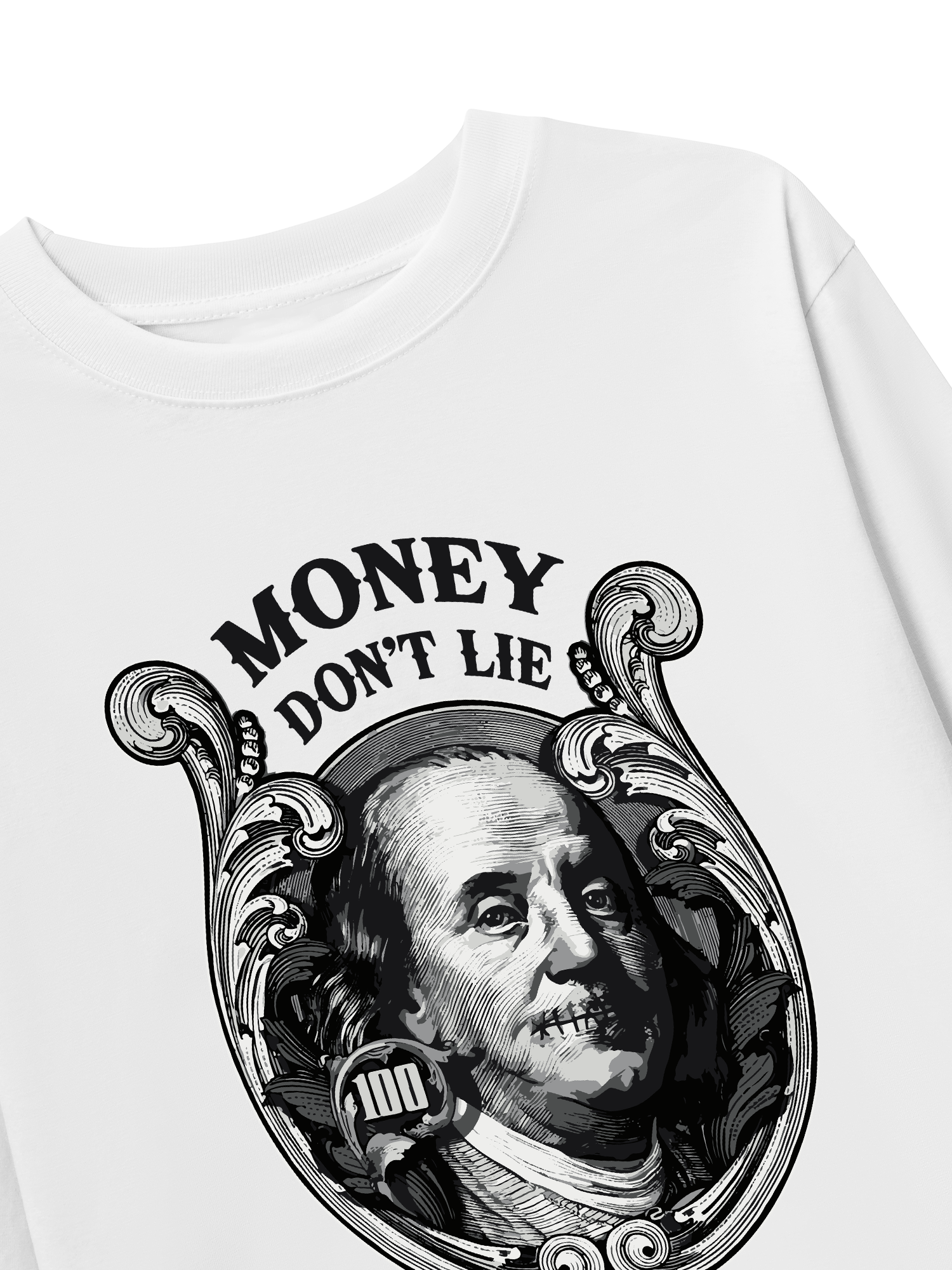 Áo Thun Dài Tay Money Don_t Lie