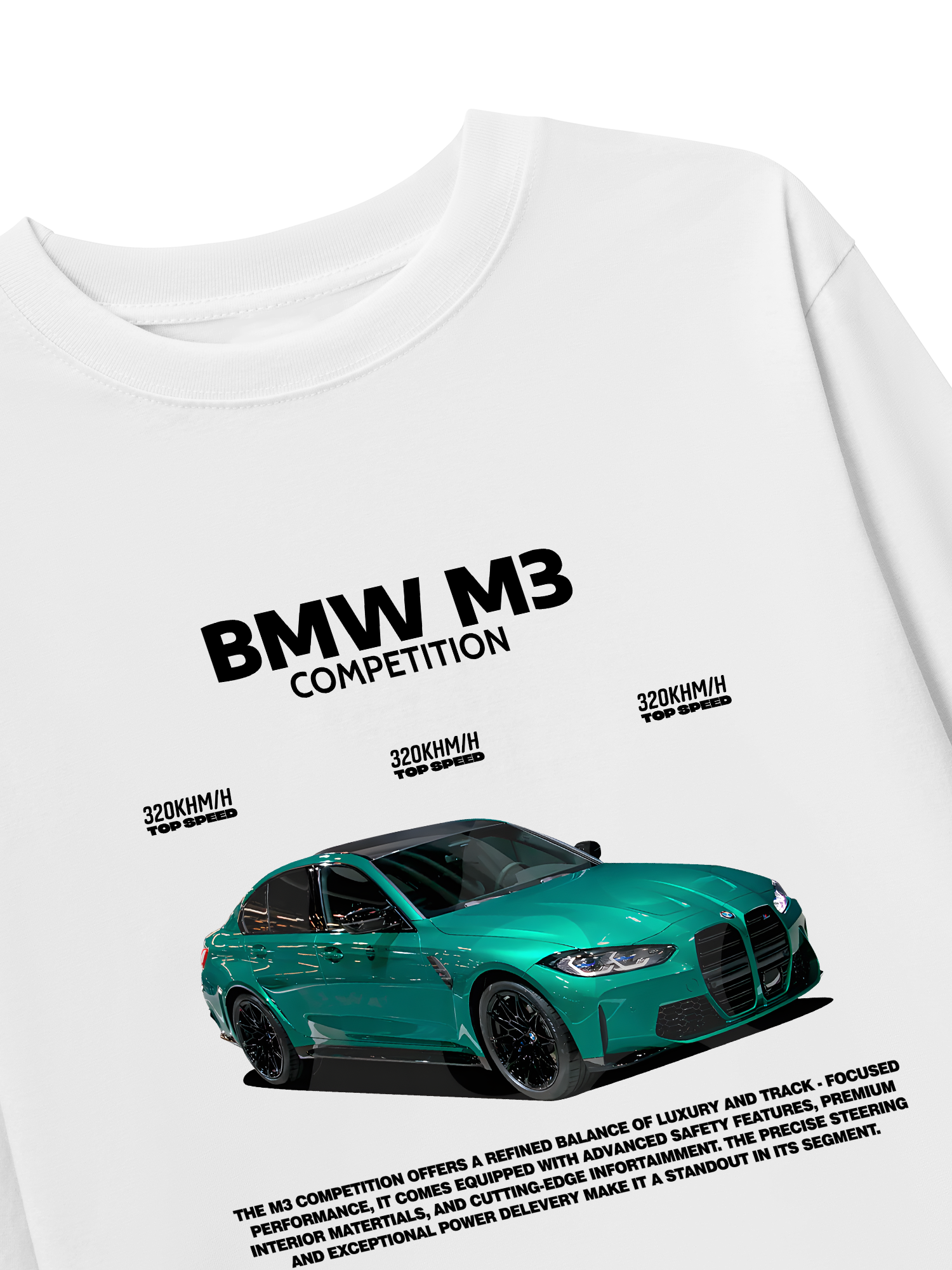 Áo Thun Dài Tay BMW M3 Competition