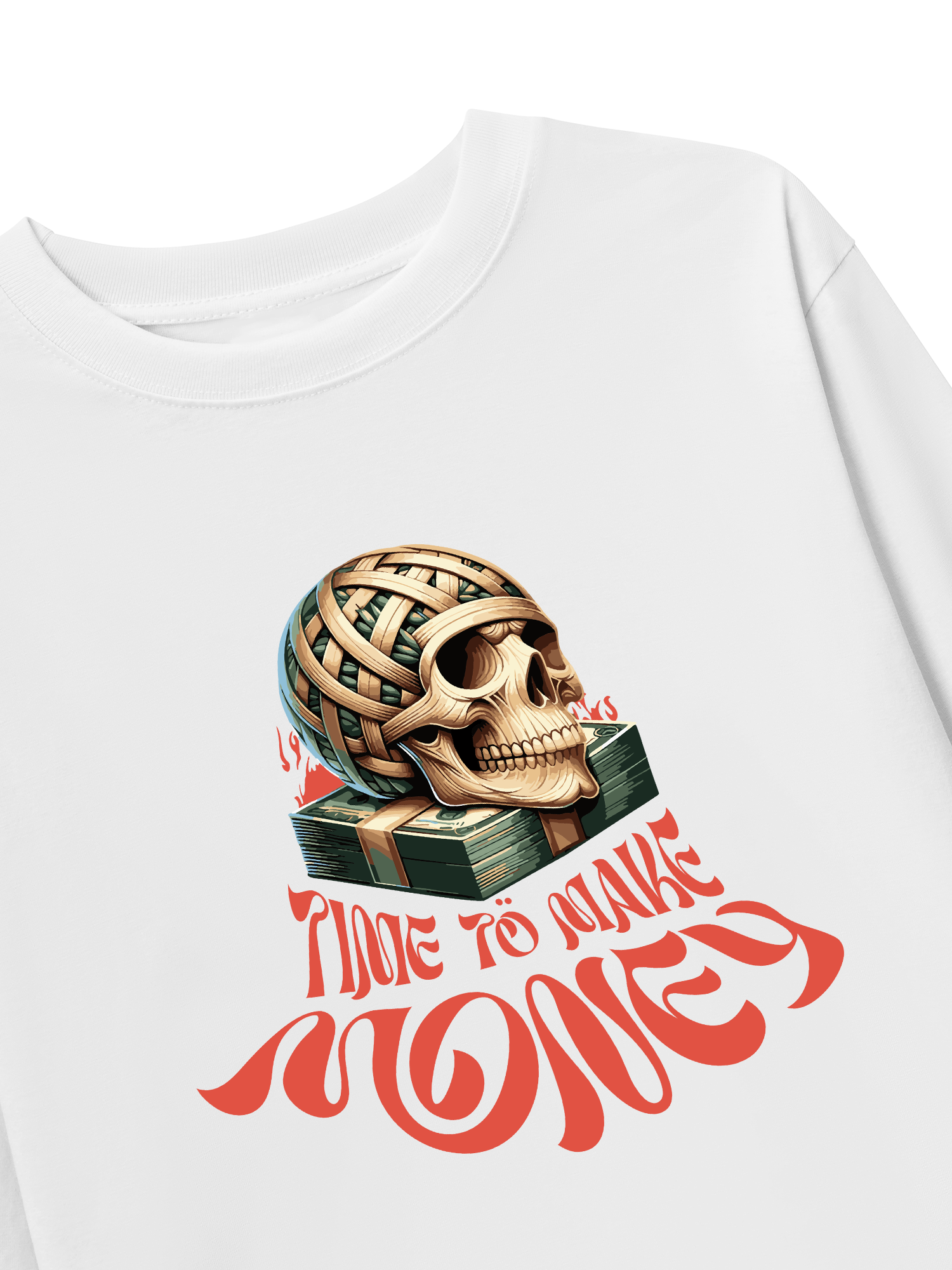 Áo Thun Dài Tay Money Time To Make