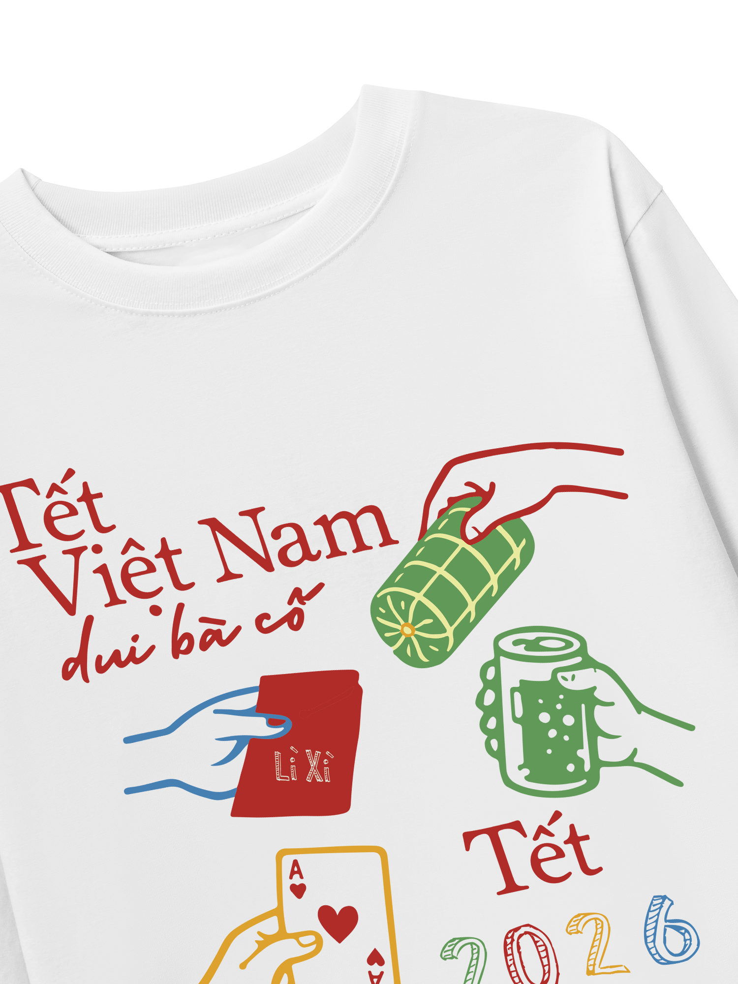 Áo Thun Dài Tay Tết Việt Nam Dui Bà Cố