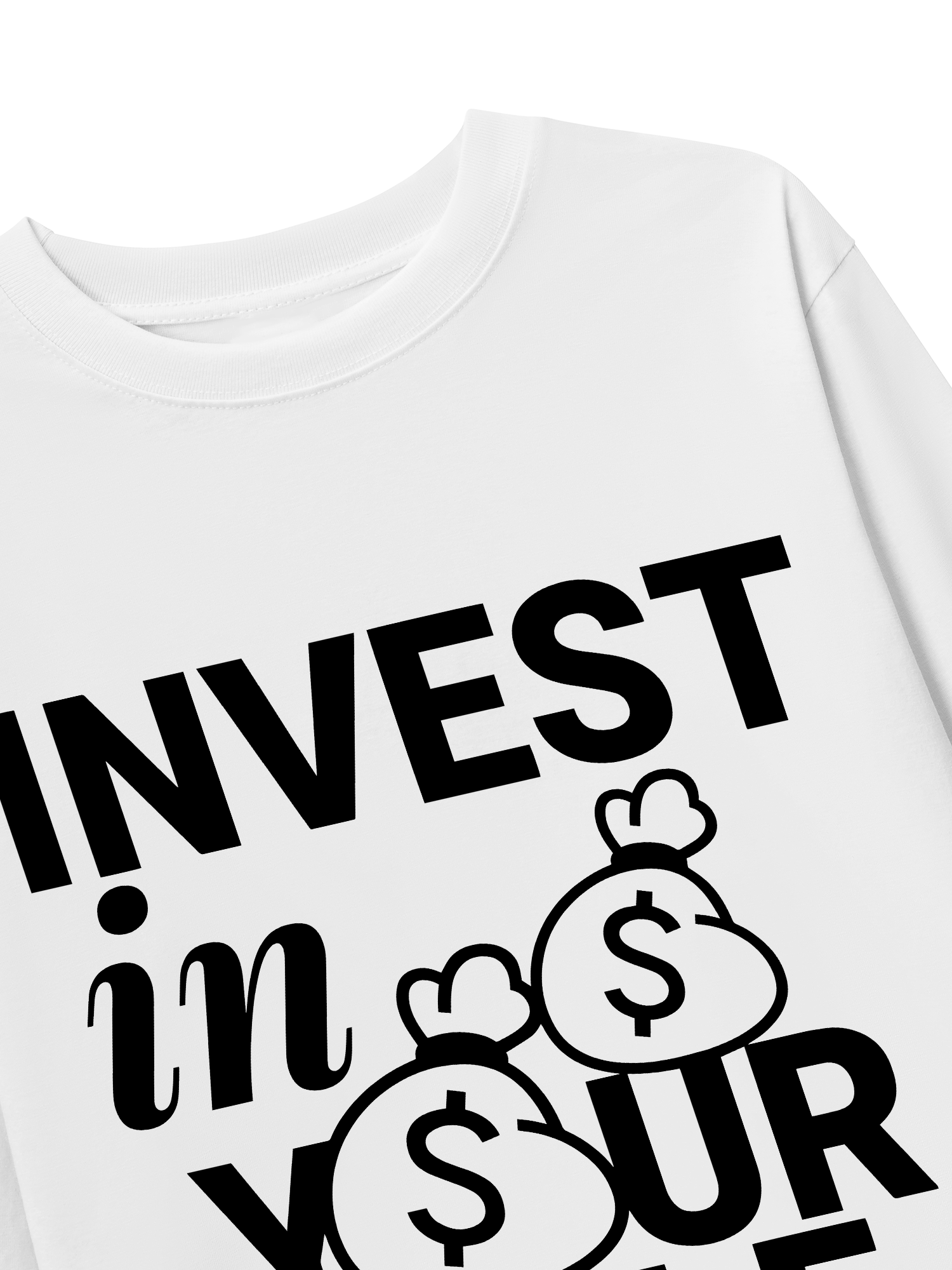 Áo Thun Dài Tay Money Invest In Yourself