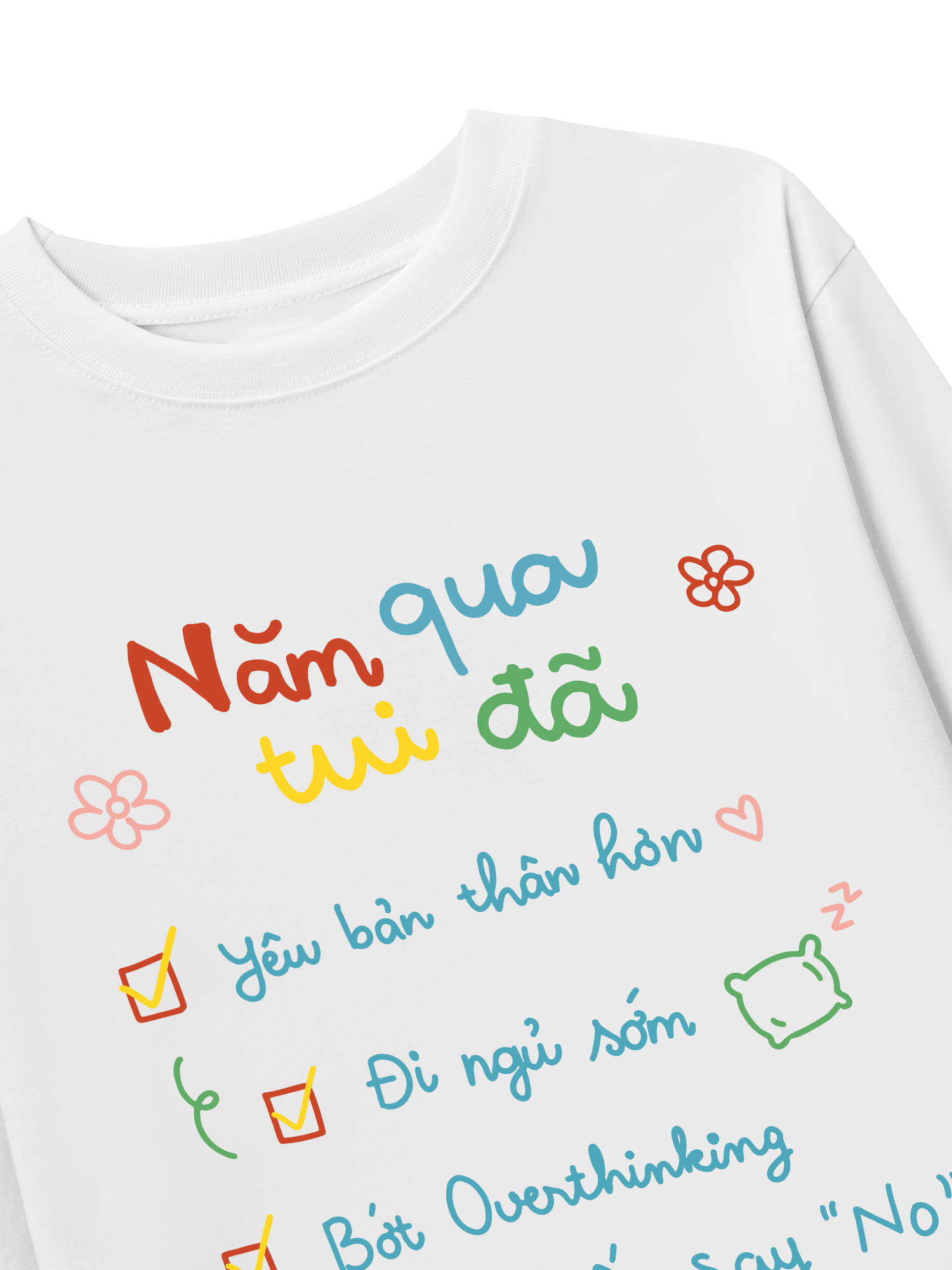 Áo Thun Dài Tay Năm Qua Tui Đã