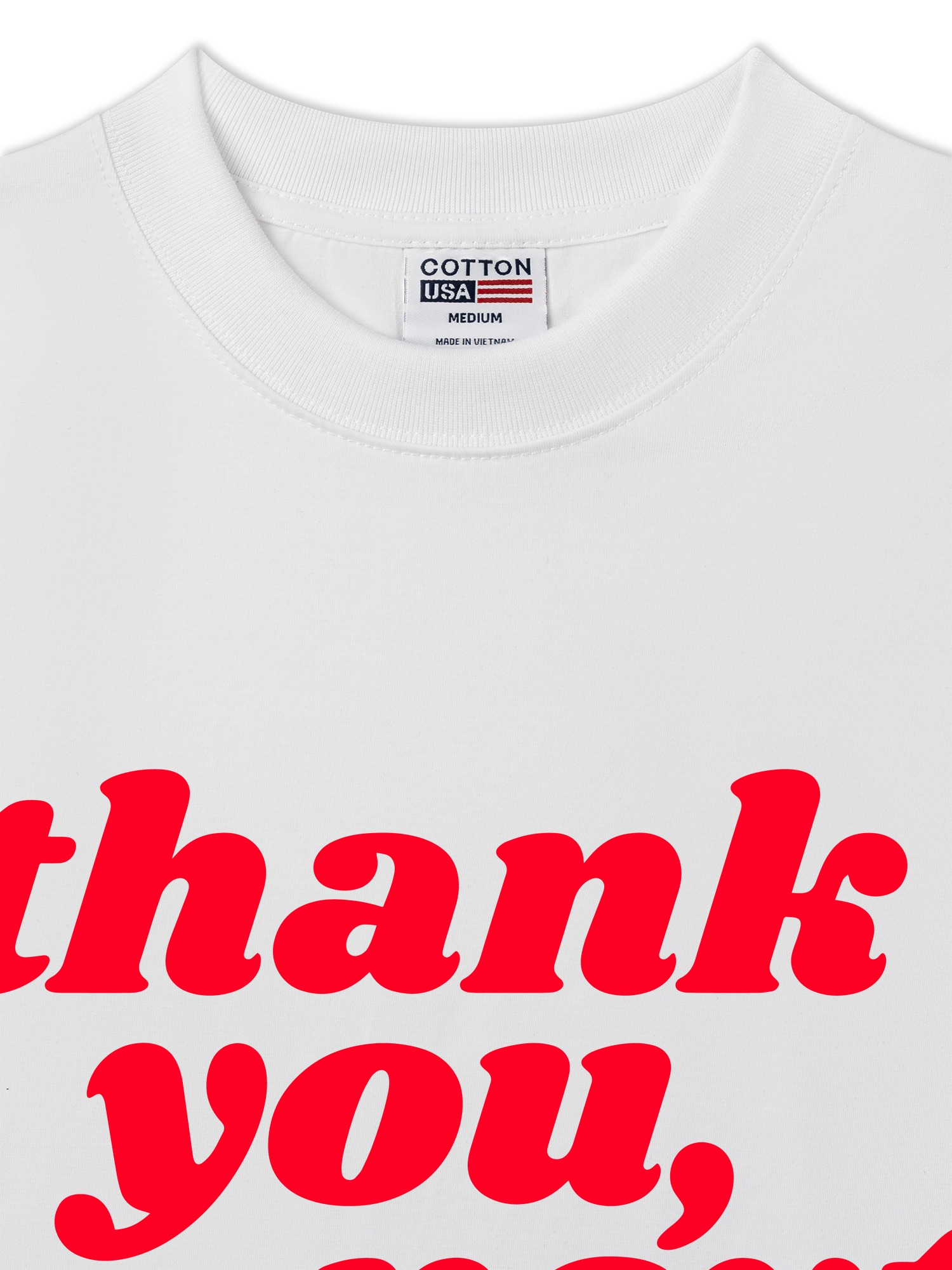 Áo Thun Relaxed Fit Thank You Next