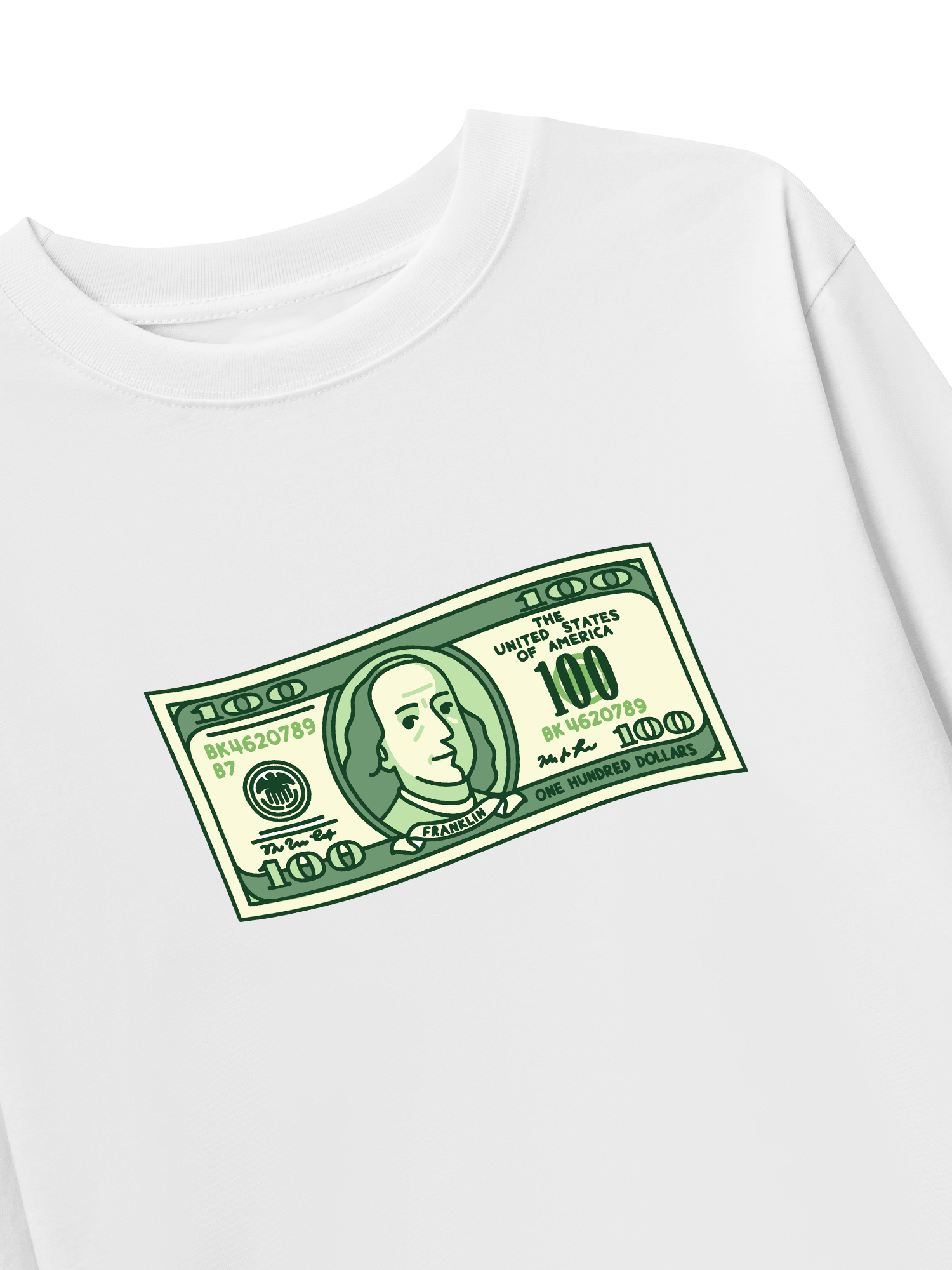 Áo Thun Dài Tay Money Cash Rules Everything