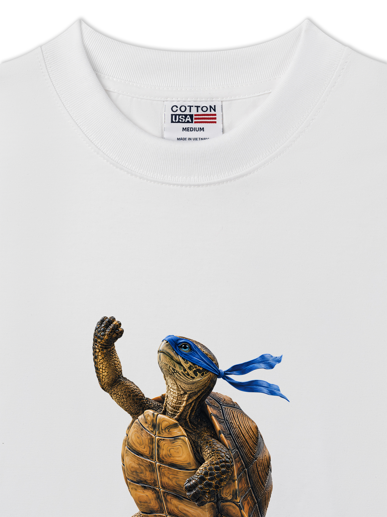 Áo Thun Relaxed Fit Blue Turtle