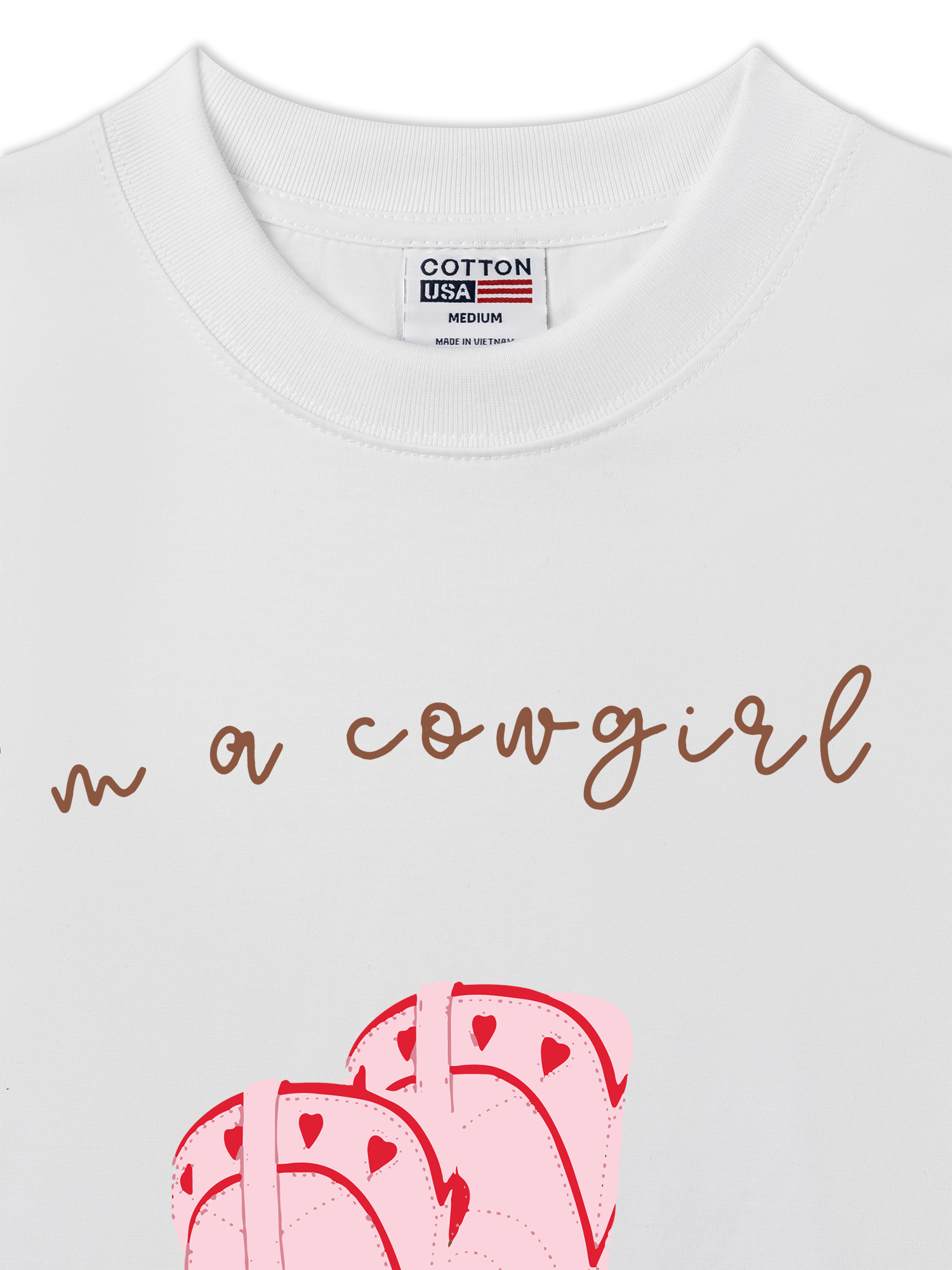 Áo Thun Relaxed Fit Cowgirl At Heart