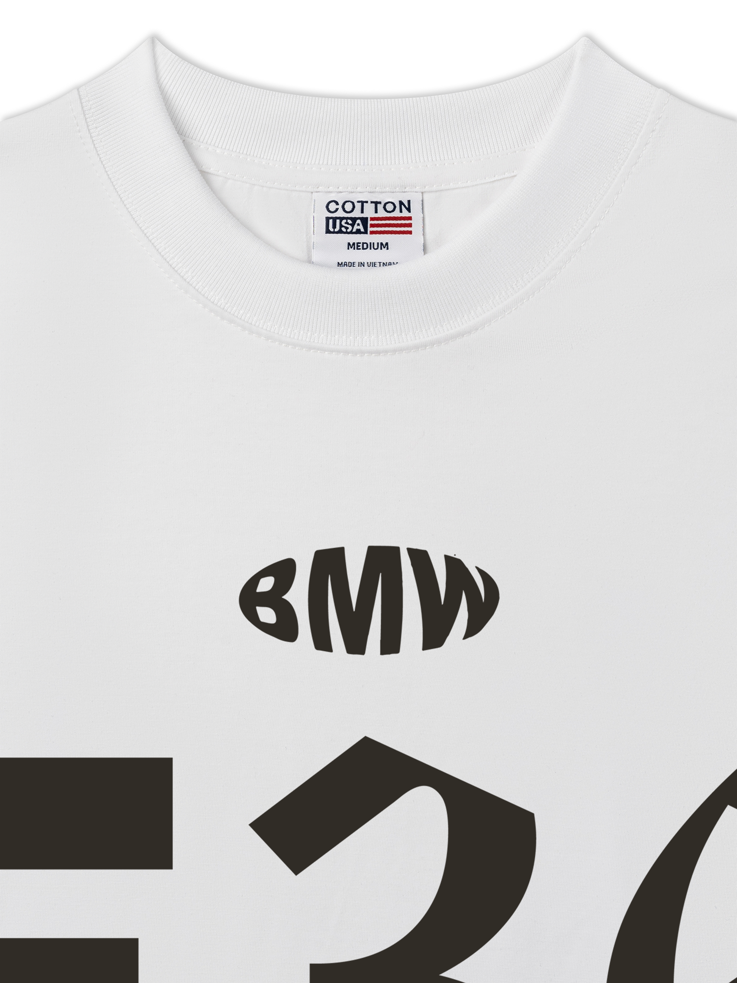 Áo Thun Relaxed Fit BMW E36 Crimson