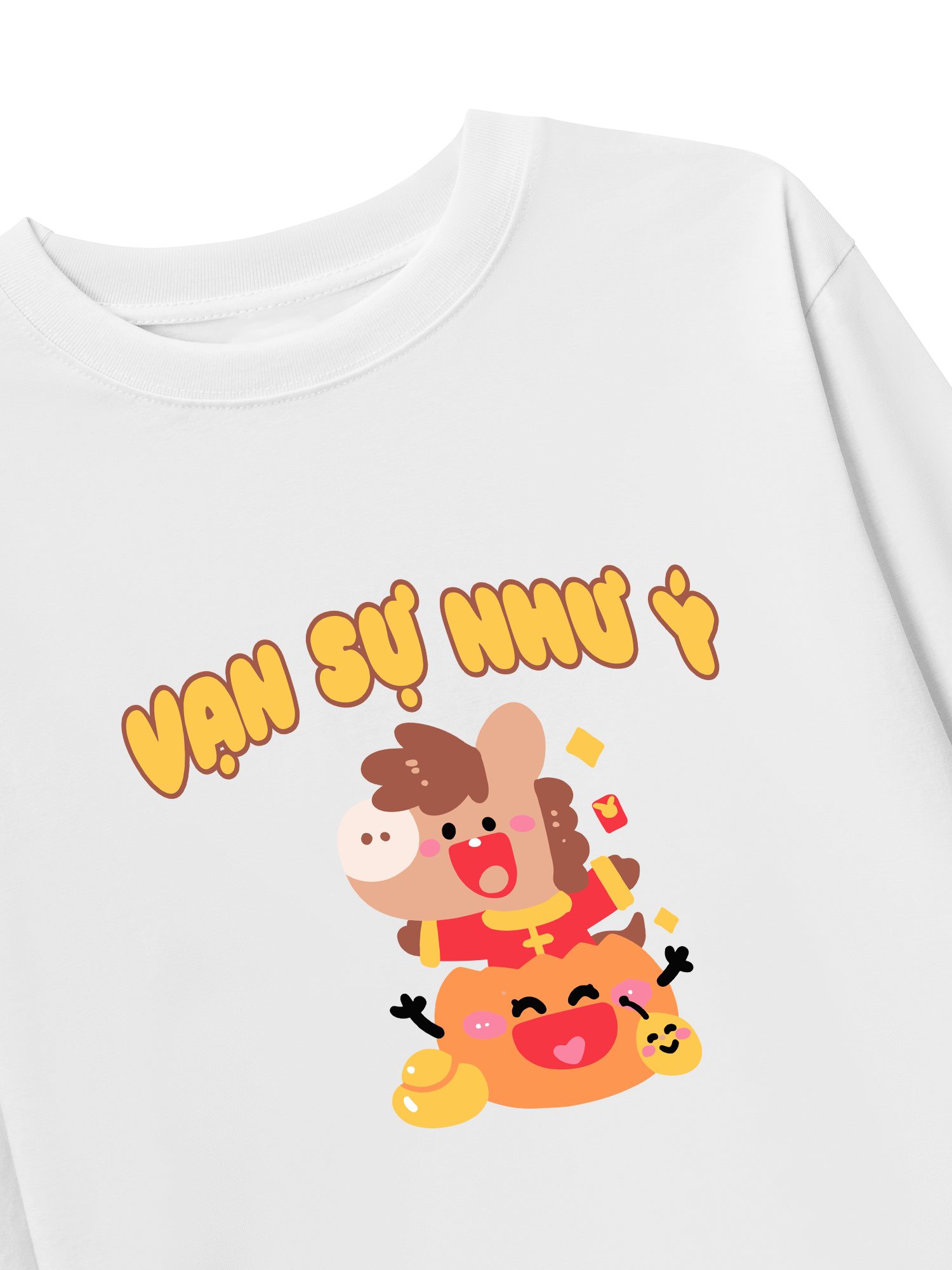 Áo Thun Dài Tay Vạn Sự Như Ý