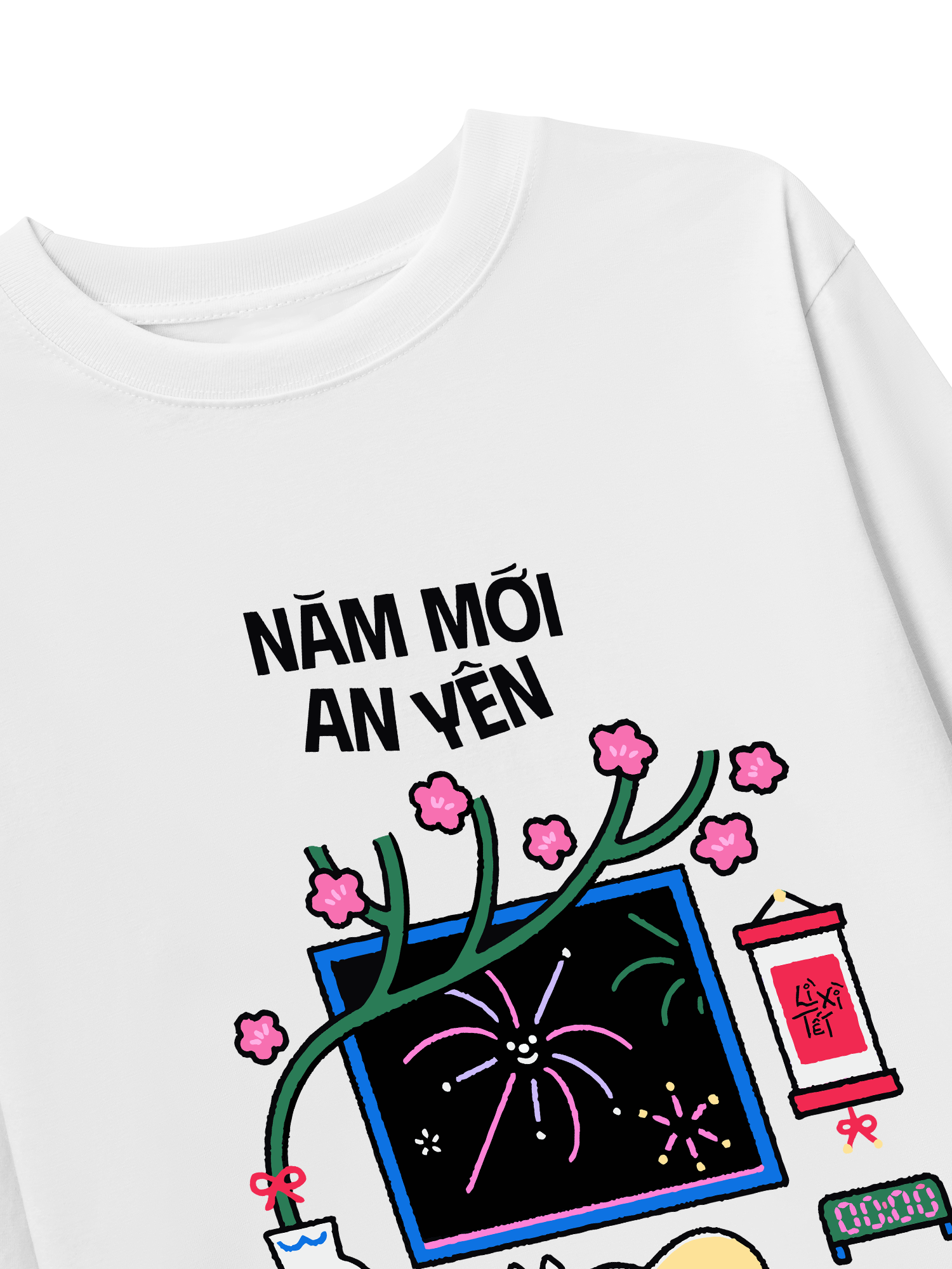 Áo Thun Dài Tay Năm Mới An Yên