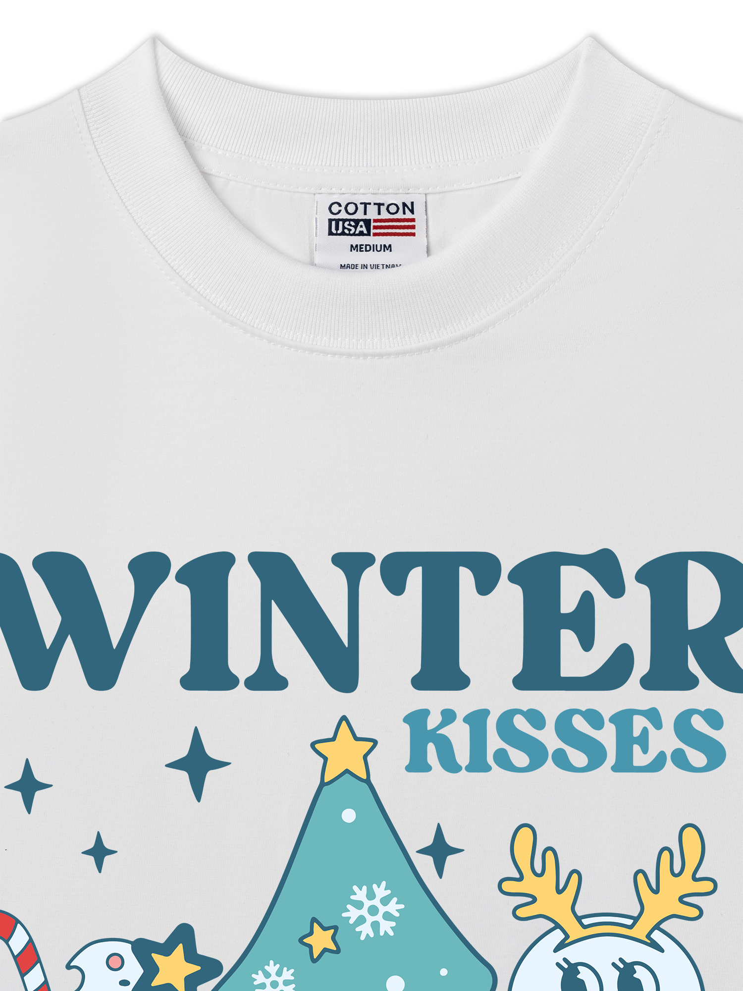 Áo Thun Relaxed Fit Winter Kisses