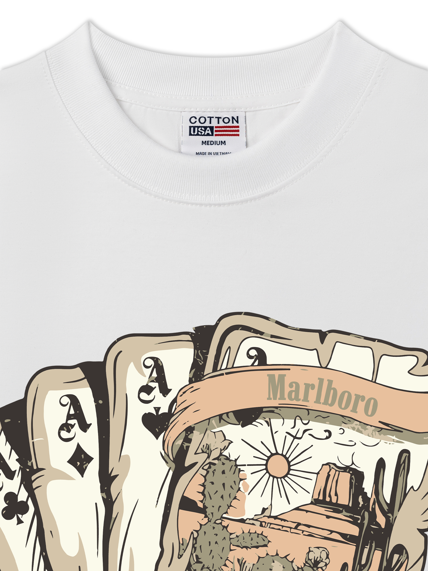 Áo Thun Relaxed Fit Marlboro Don't Squat