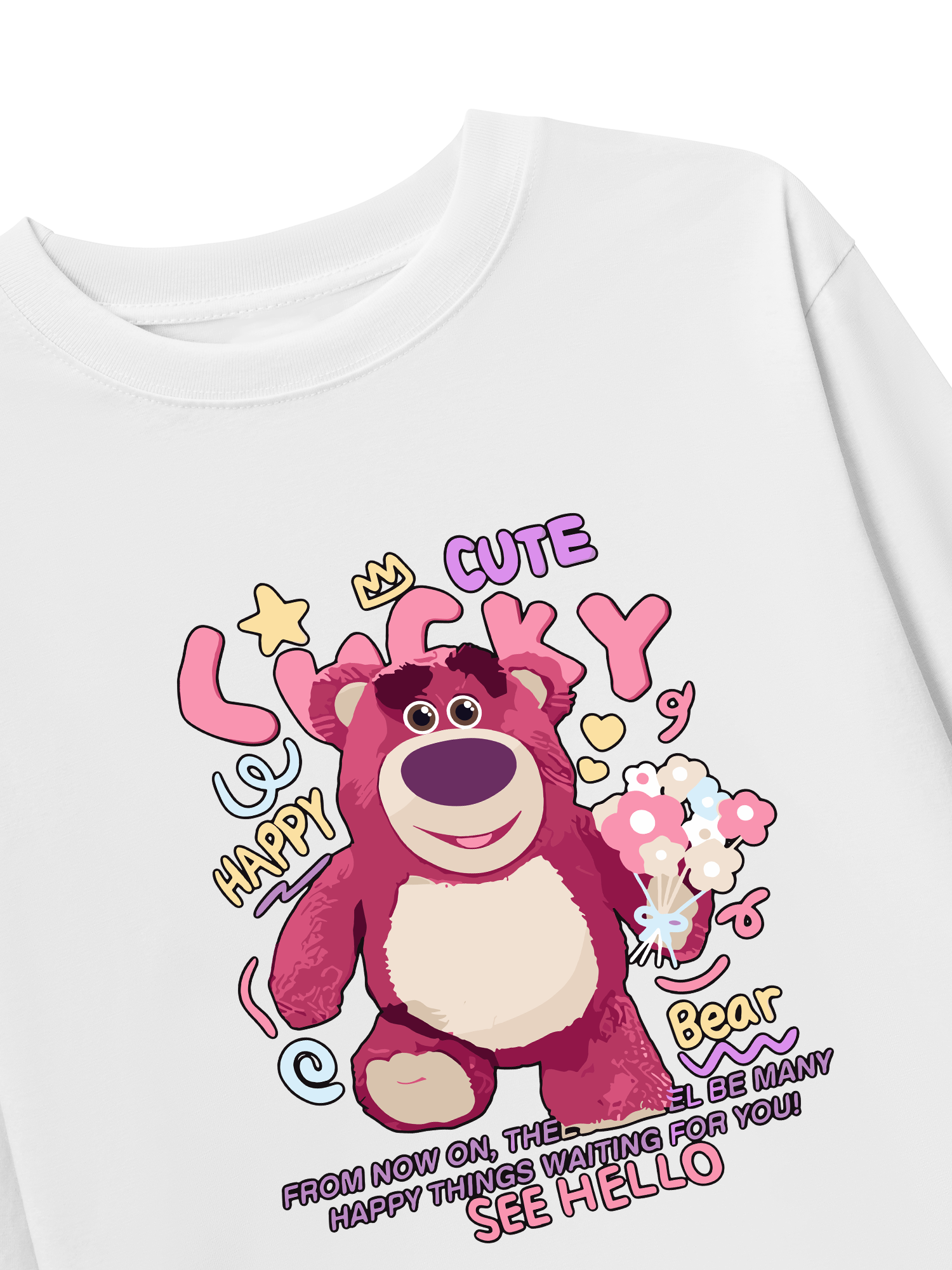 Áo Thun Dài Tay Lucky Bear