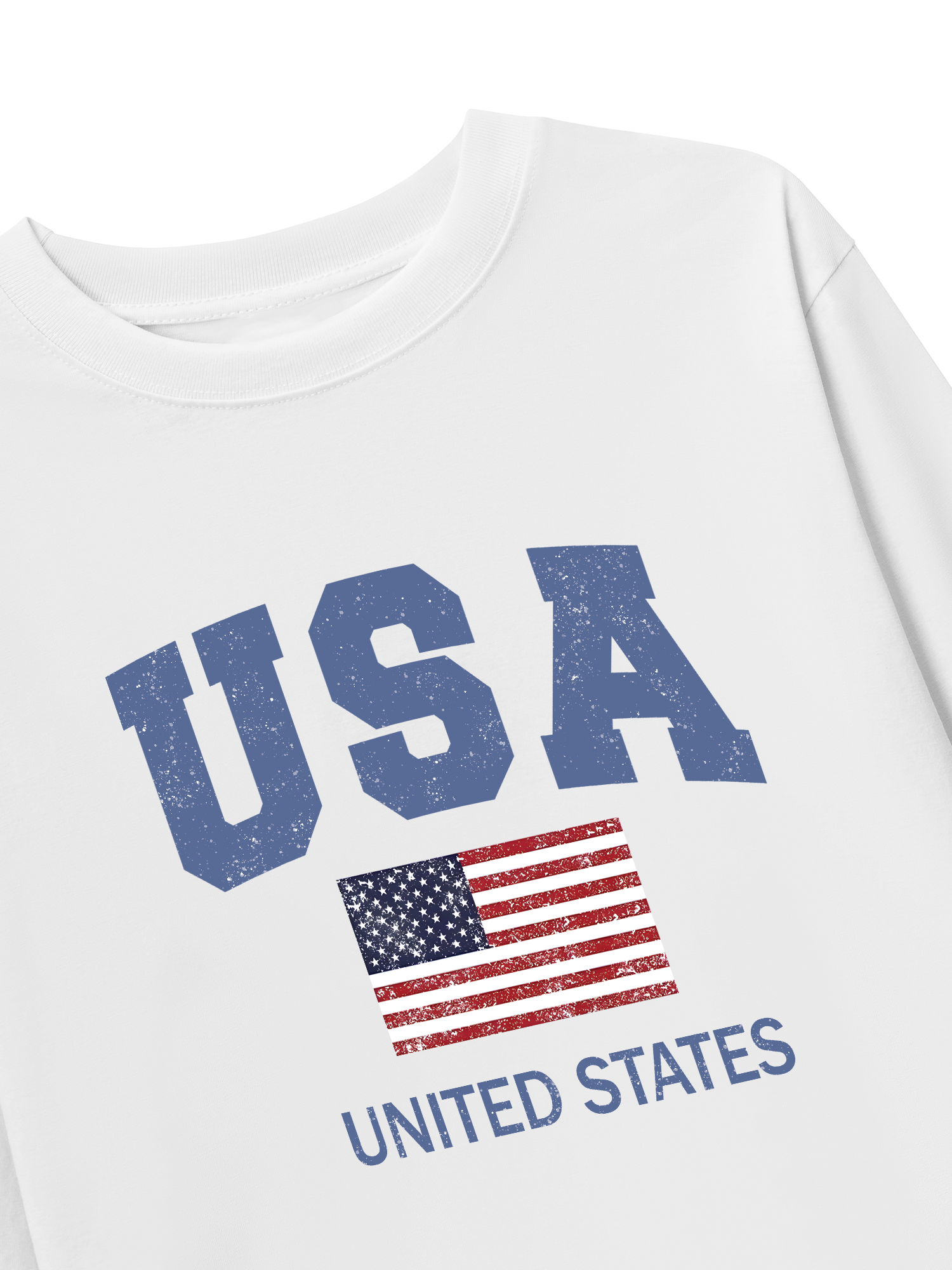 Áo Thun Dài Tay USA Vintage United State