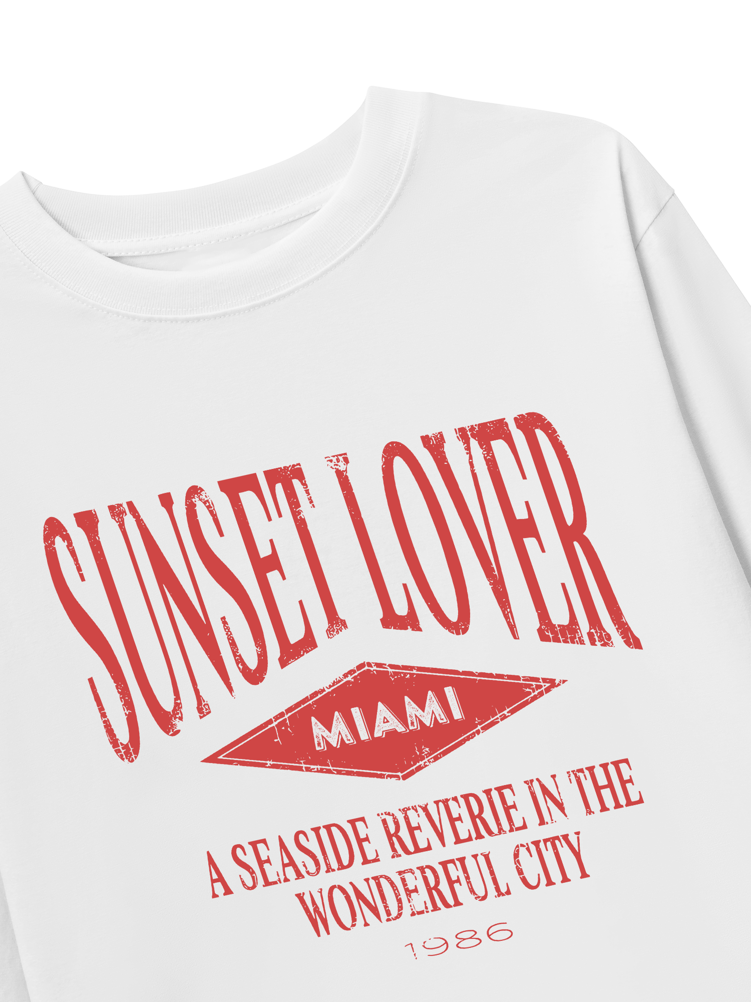 Áo Thun Dài Tay City Sunset Lover Miami
