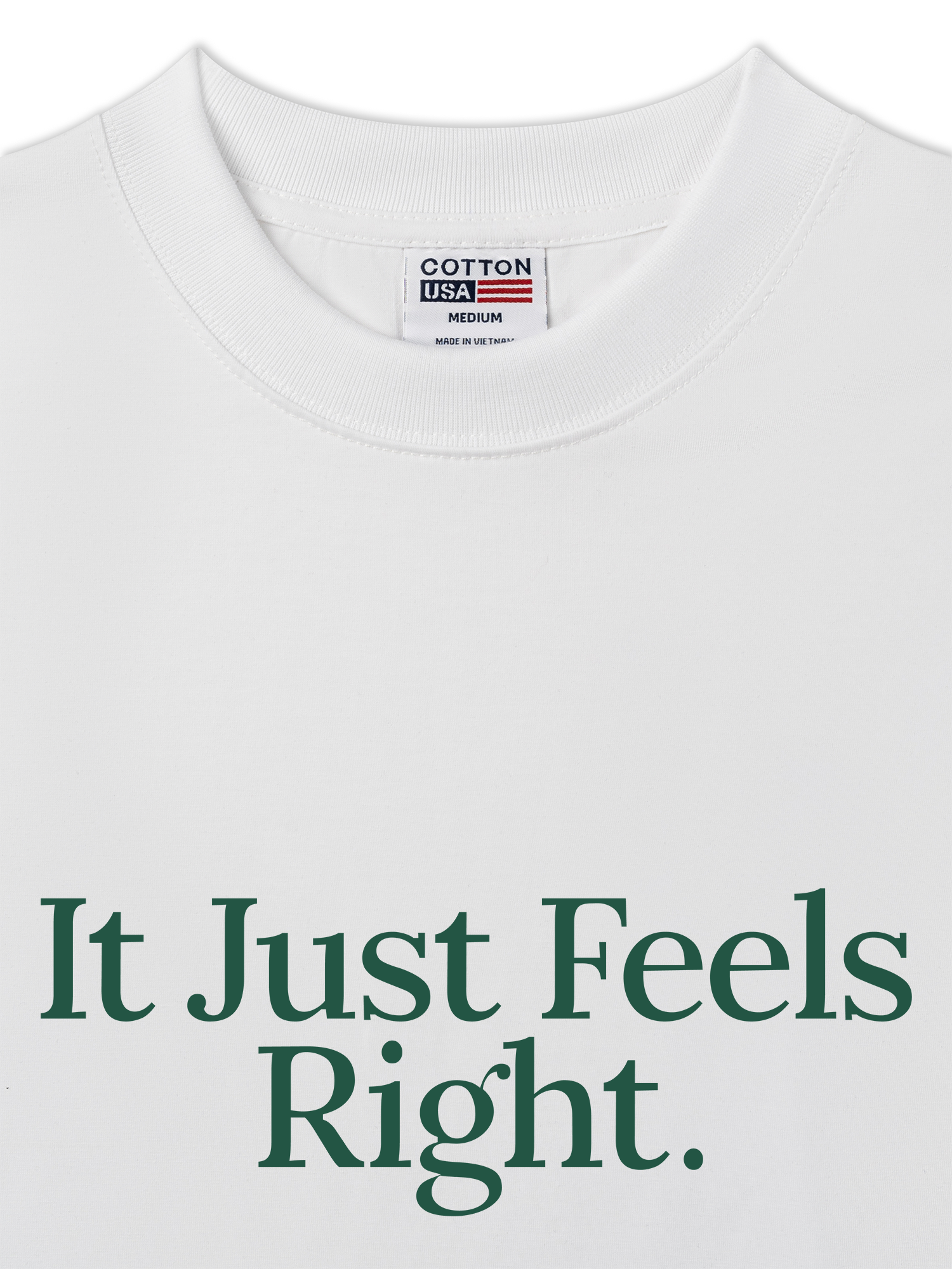 Áo Thun Relaxed Fit It Just Feels Right
