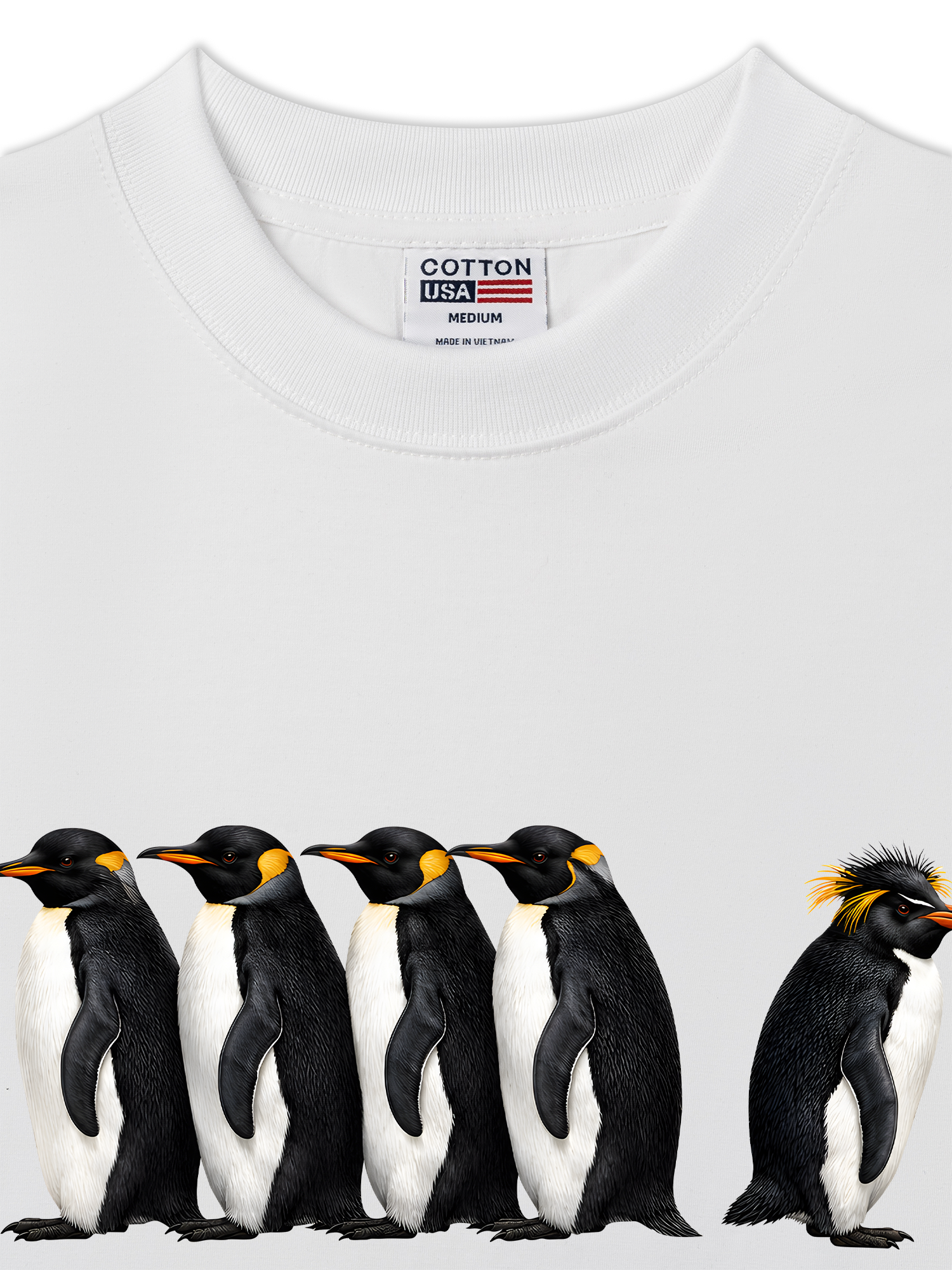 Áo Thun Relaxed Fit I Just Gotta Be Me Penguin