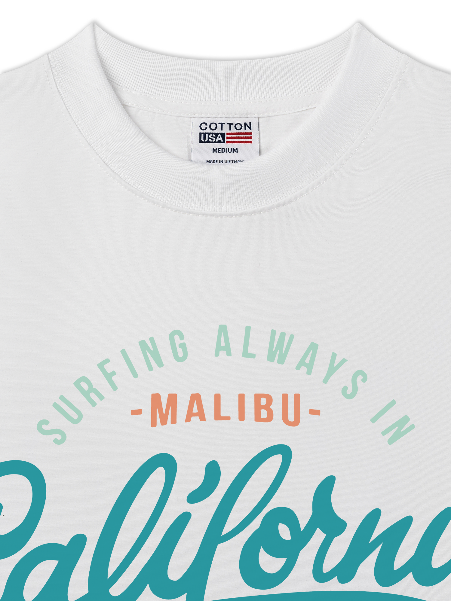 Áo Thun Relaxed Fit City Malibu West Coast