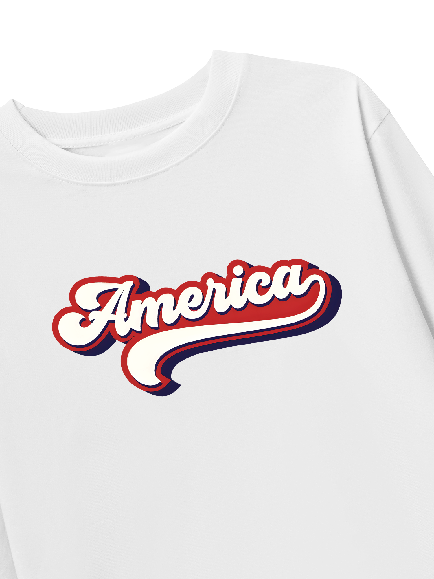 Áo Thun Dài Tay USA Vintage America