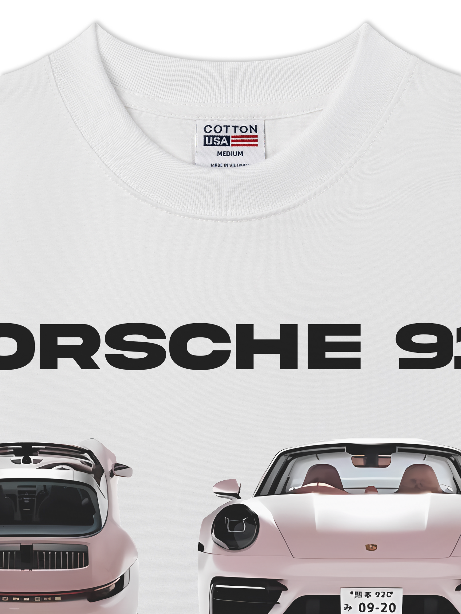 Áo Thun Relaxed Fit Porsche 911 Pear Pink