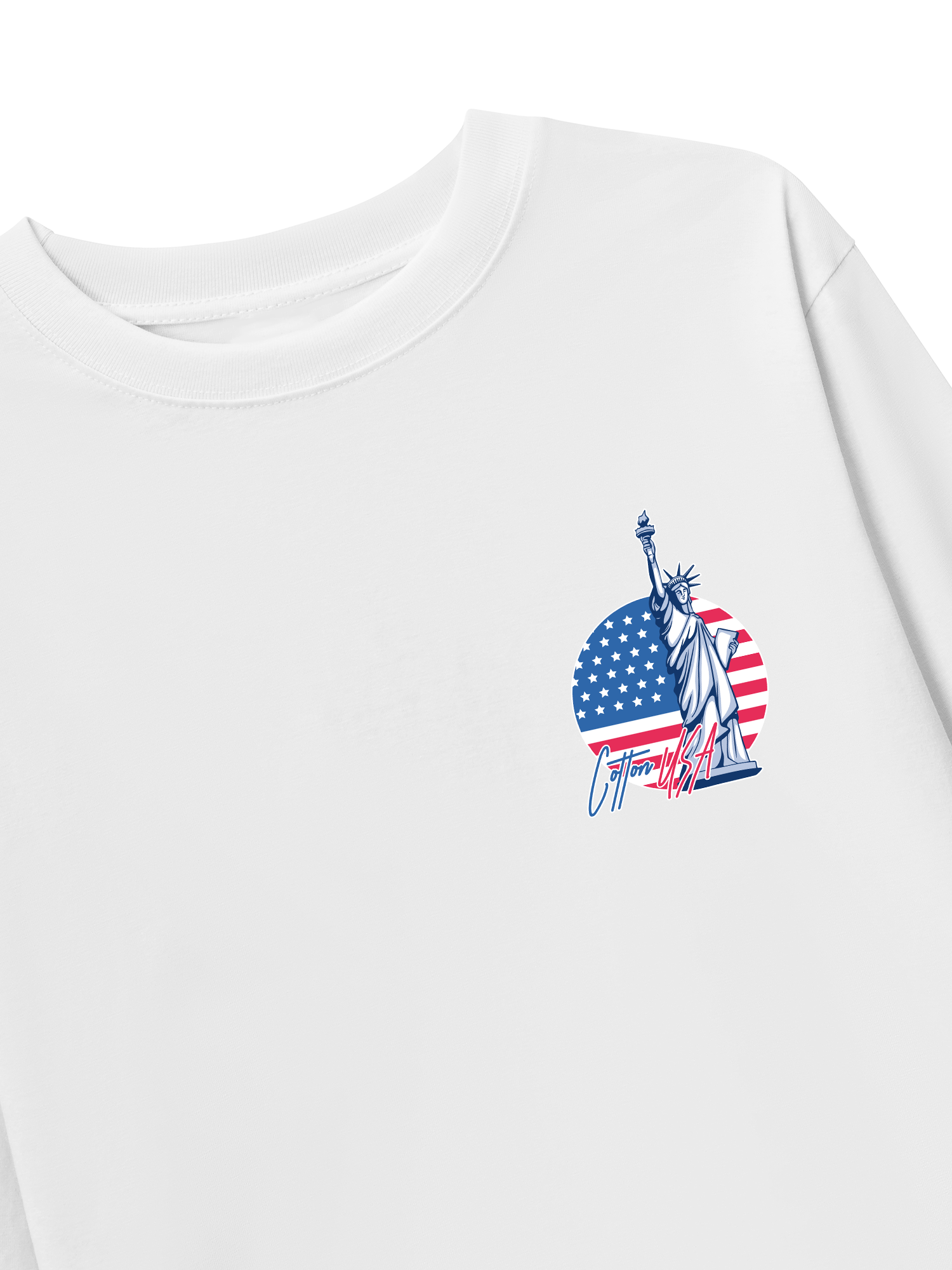 Áo Thun Dài Tay USA Statue Of Liberty