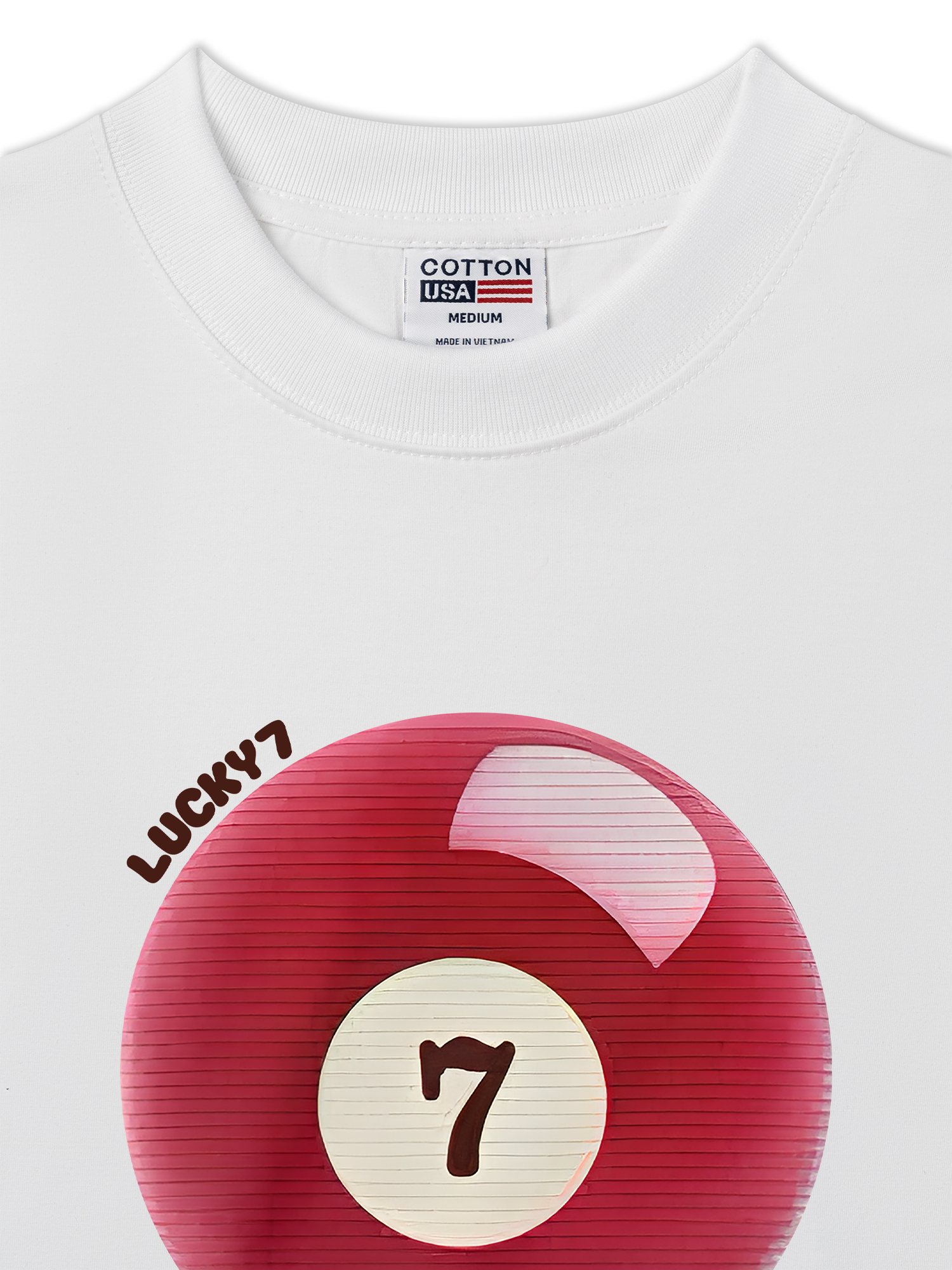 Áo Thun Relaxed Fit Billiards Lucky Seven