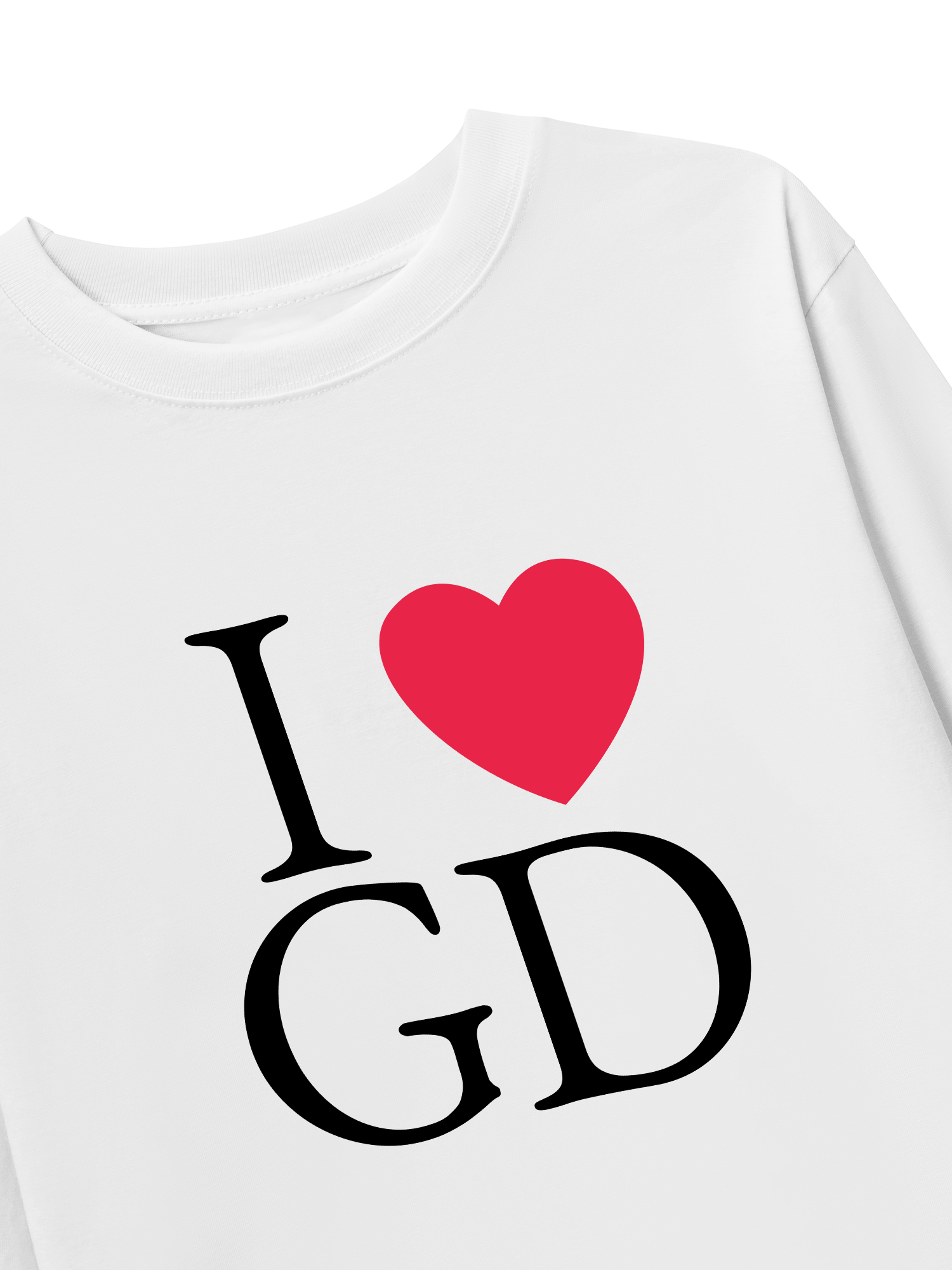 Áo Thun Dài Tay I Love GD