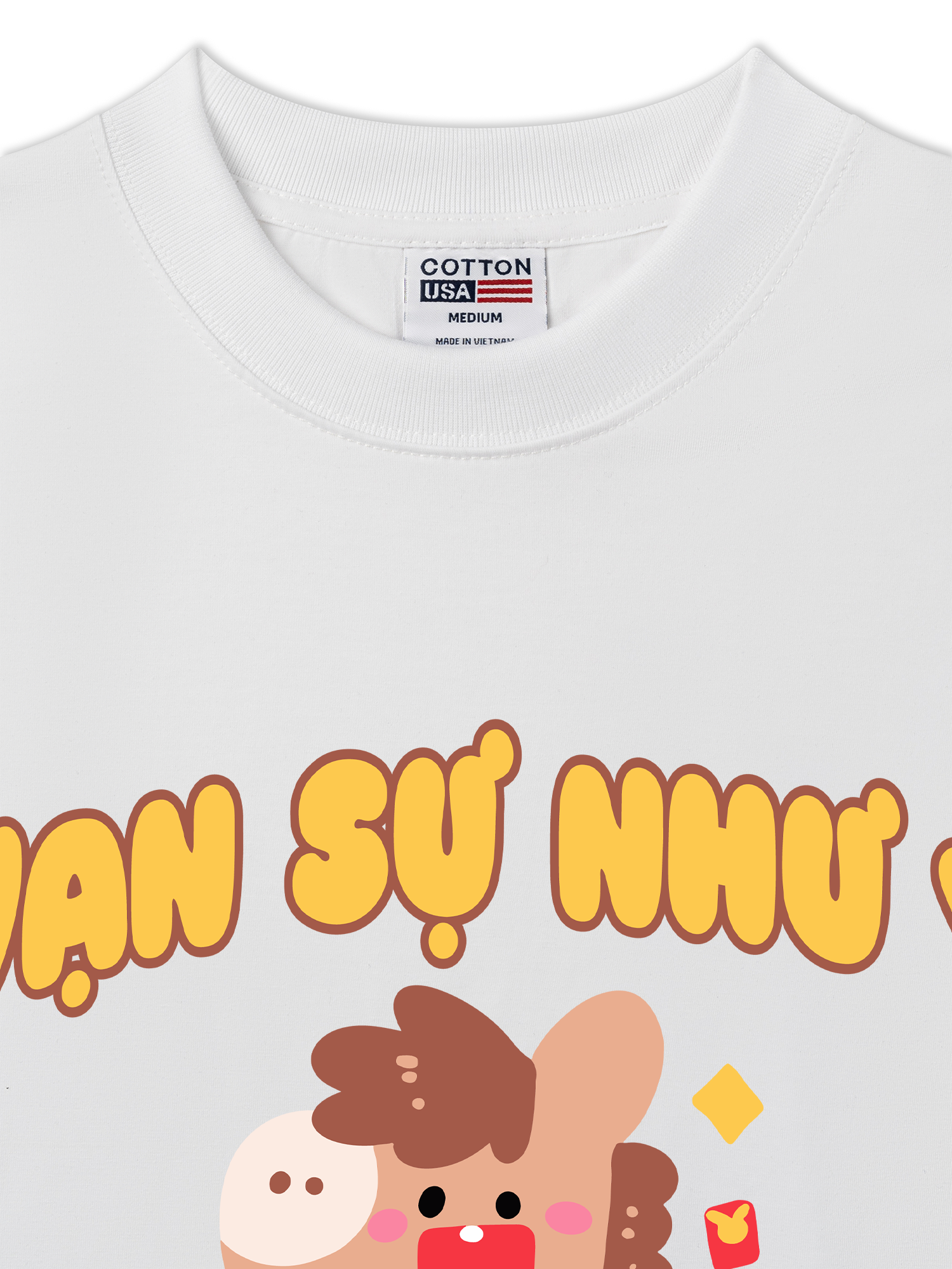 Áo Thun Relaxed Fit Vạn Sự Như Ý