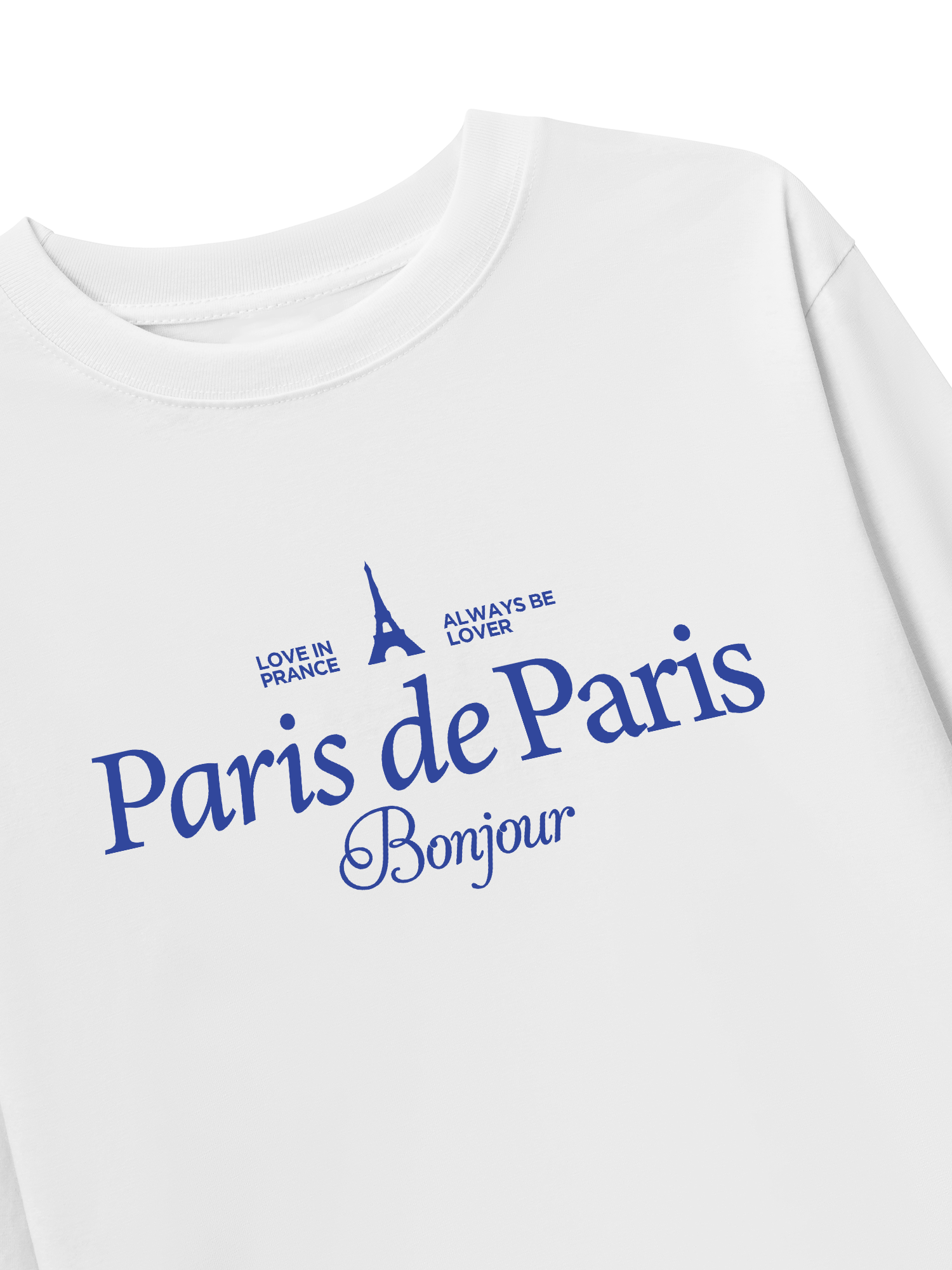Áo Thun Dài Tay Paris de Paris