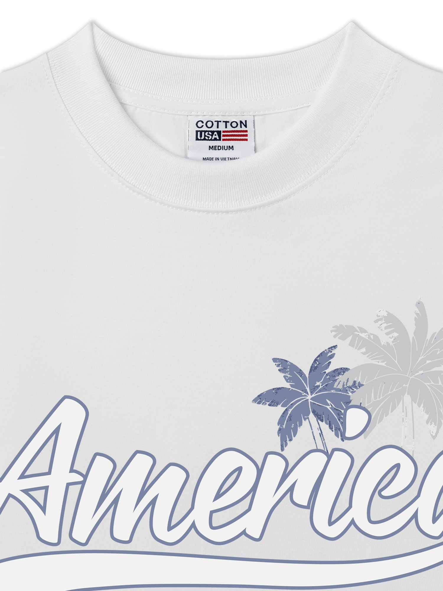 Áo Thun Relaxed Fit Baseball America Summer Time