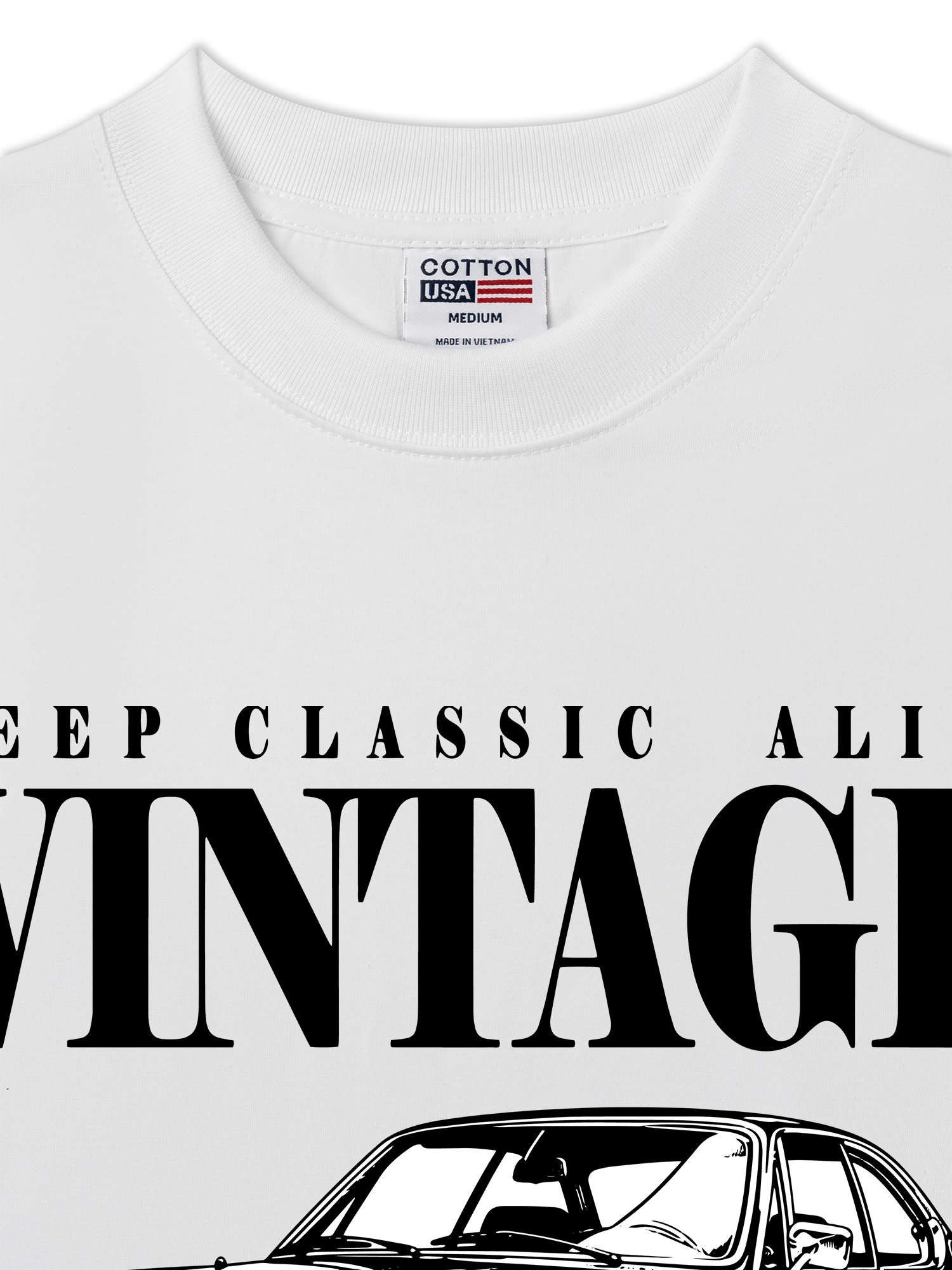 Áo Thun Relaxed Fit Keep Classic Alive