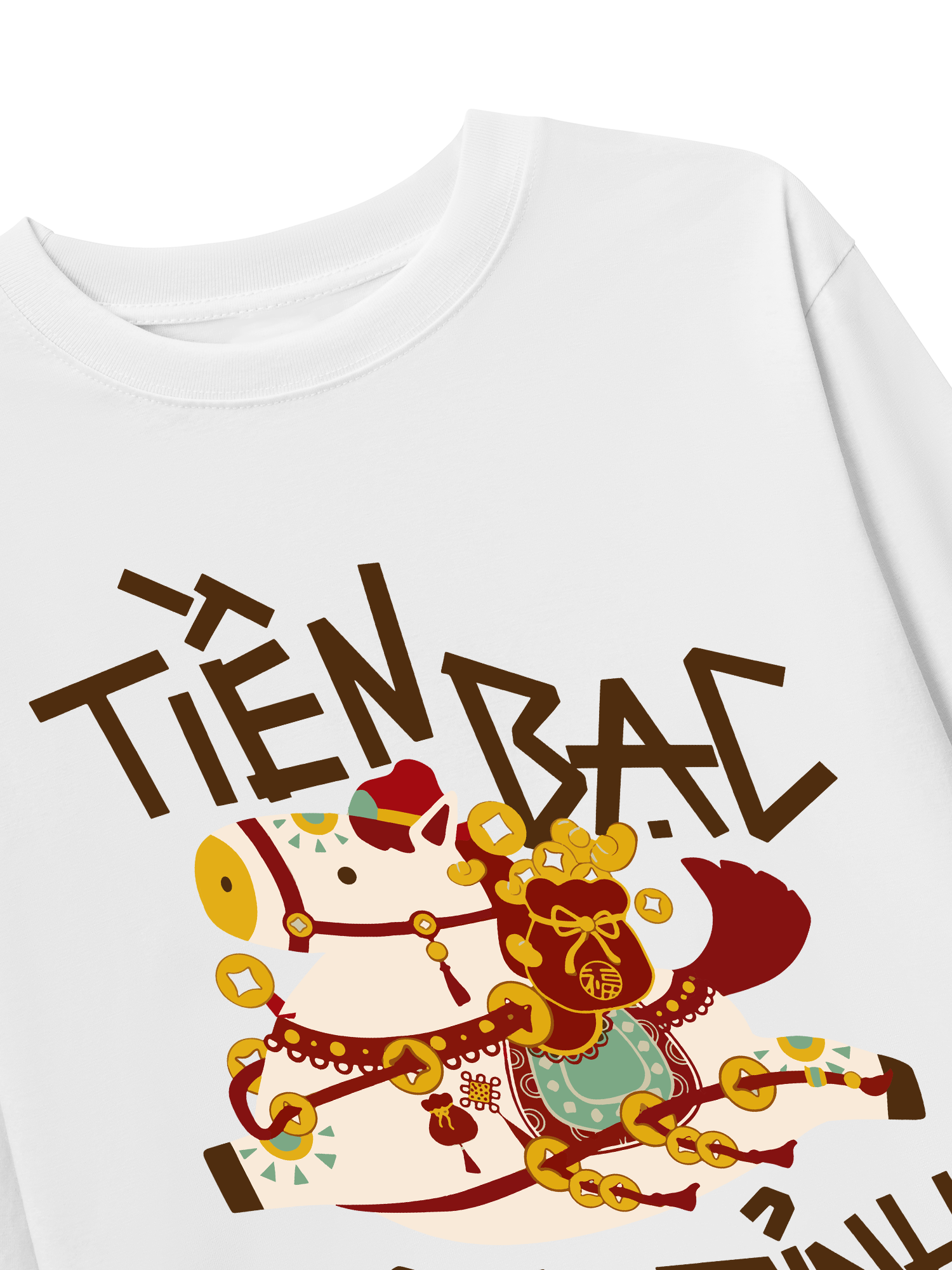 Áo Thun Dài Tay Tiền Bạc Rủng Rỉnh