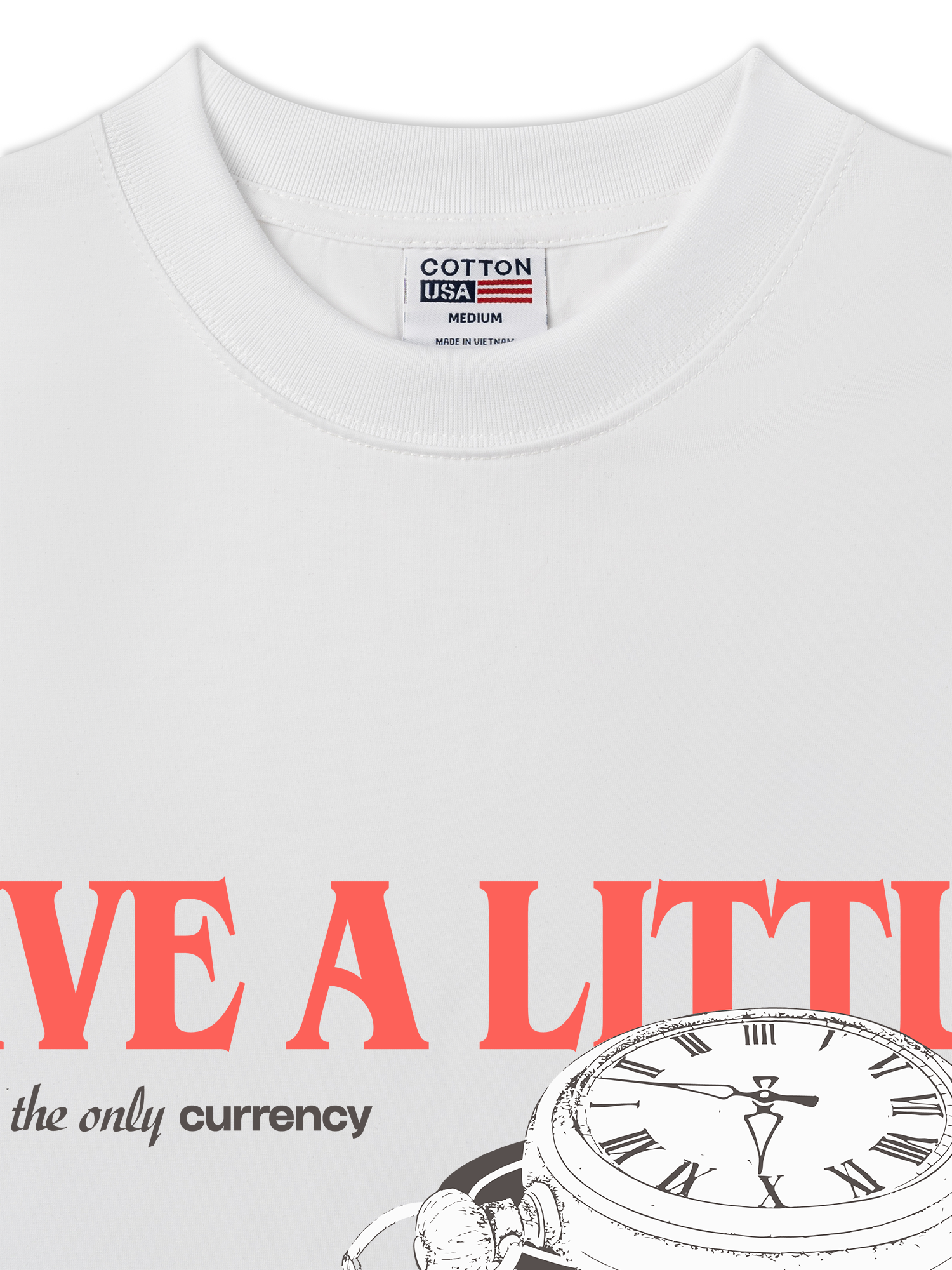 Áo Thun Relaxed Fit Live A Little