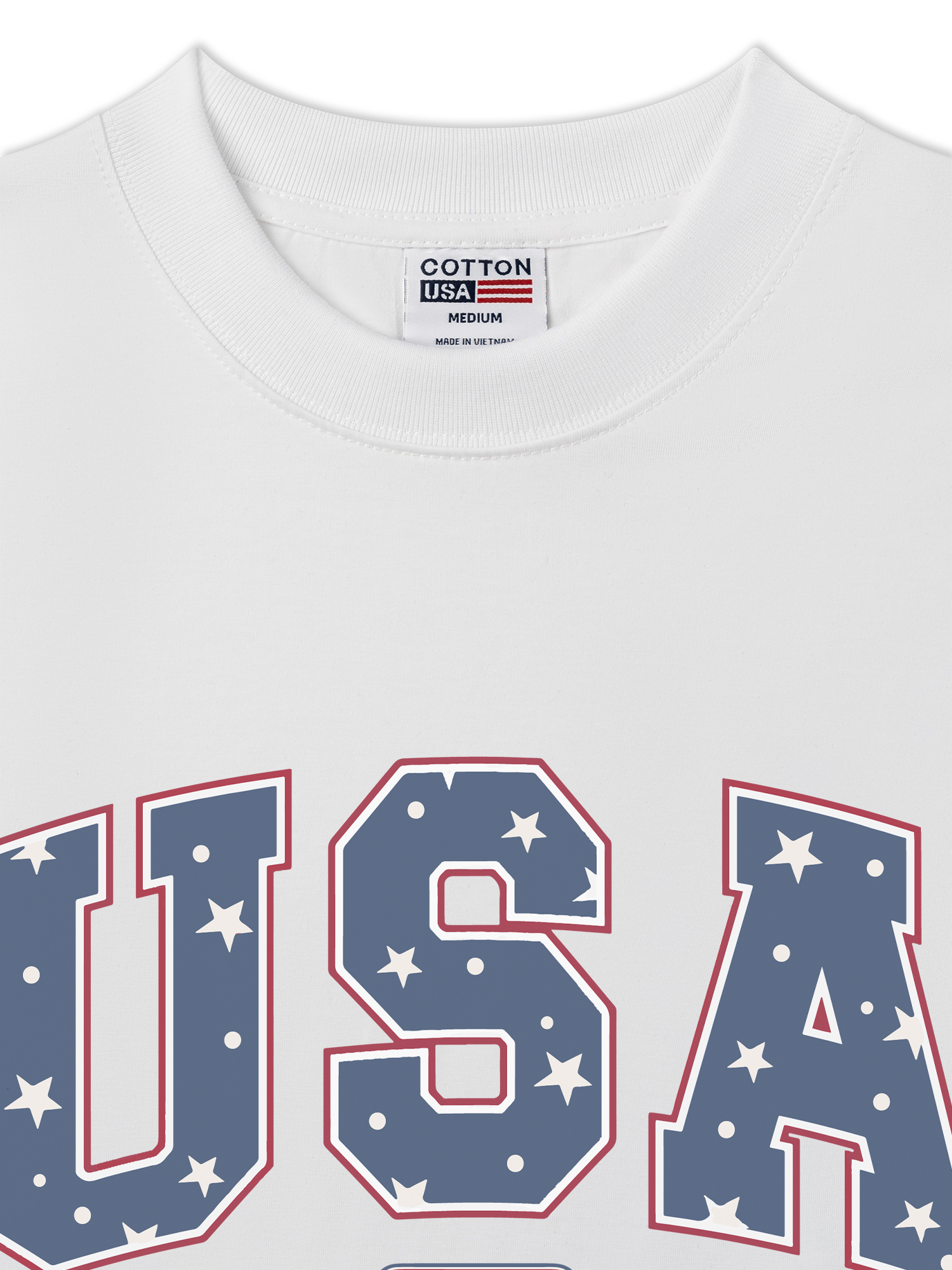 Áo Thun Relaxed USA Retro Star