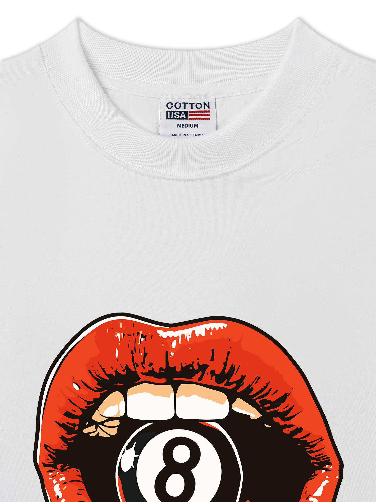 Áo Thun Relaxed Fit Billiards Lips Of Luck